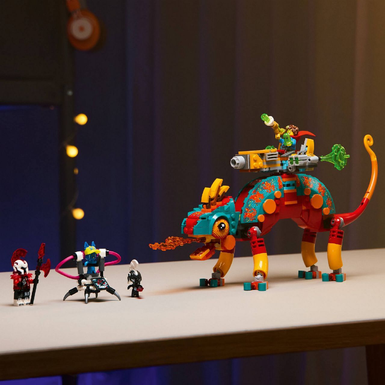 LEGO® Mateo's Fire Chameleon