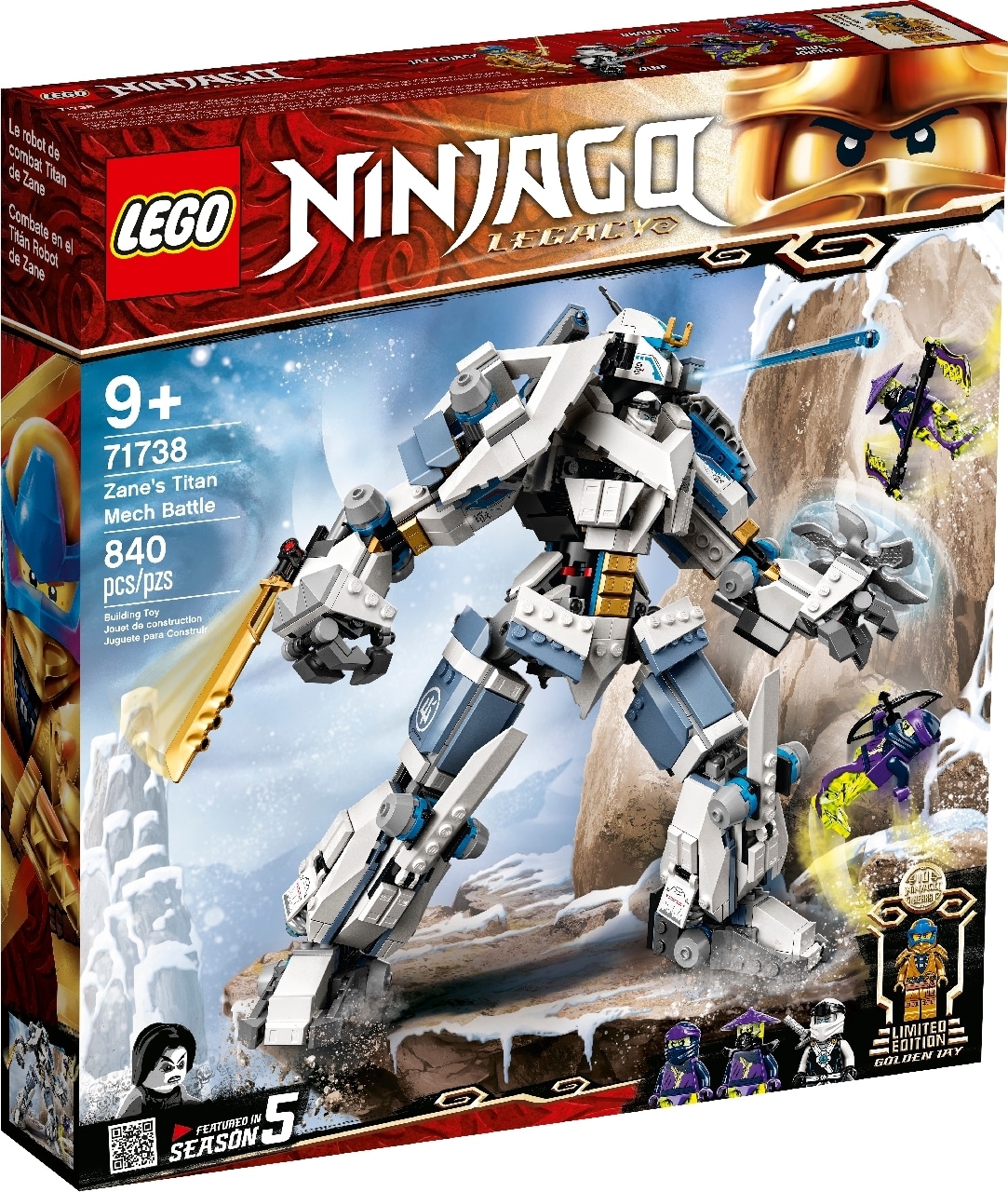 LEGO® NINJAGO® Zane's Titan Mech Battle