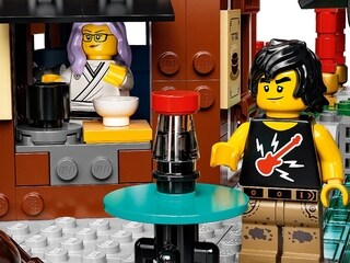 ليغو نينجاغو مجموعة بناء منزل حدائق المدينة