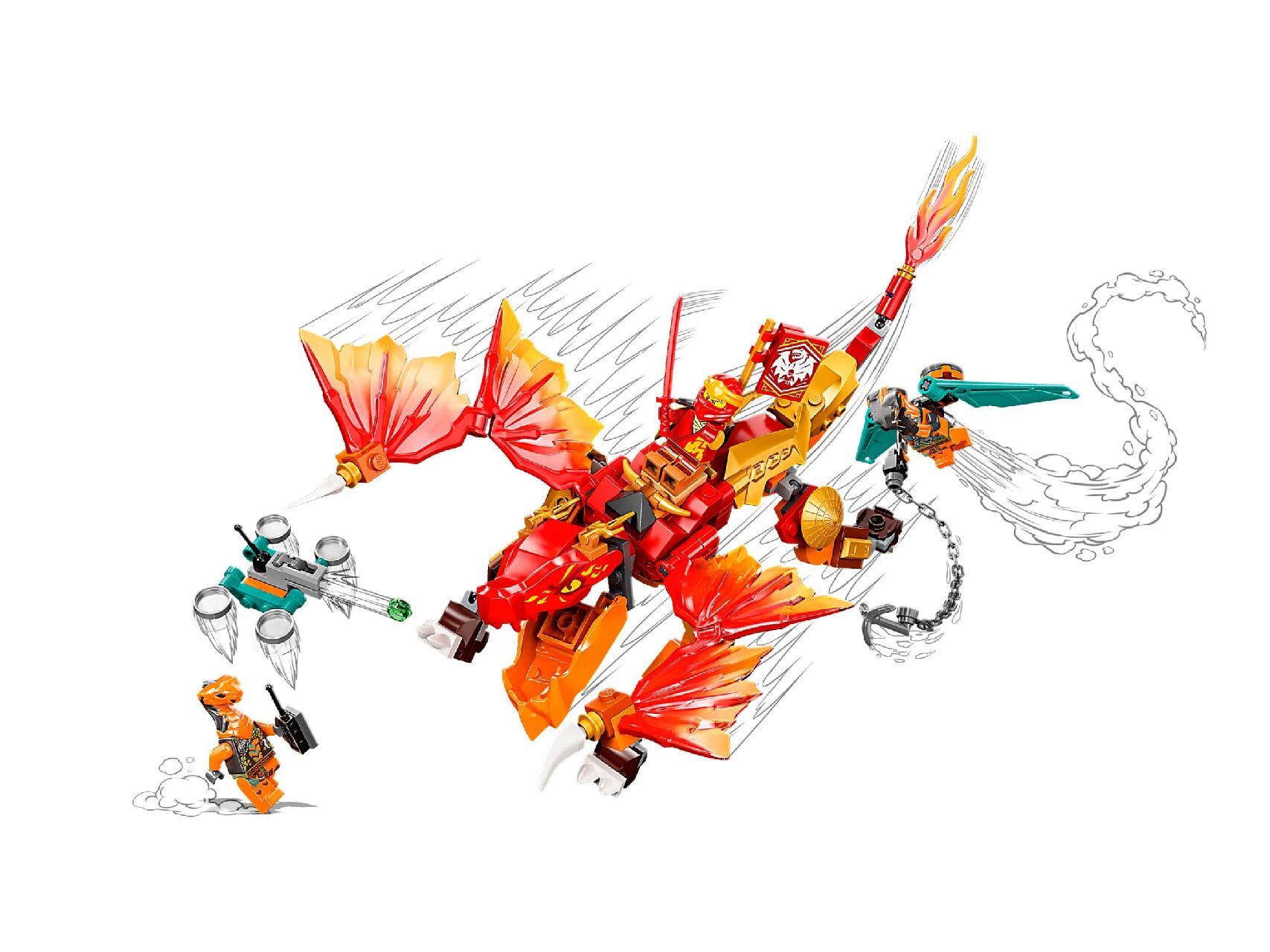 LEGO® Kai’s Fire Dragon EVO