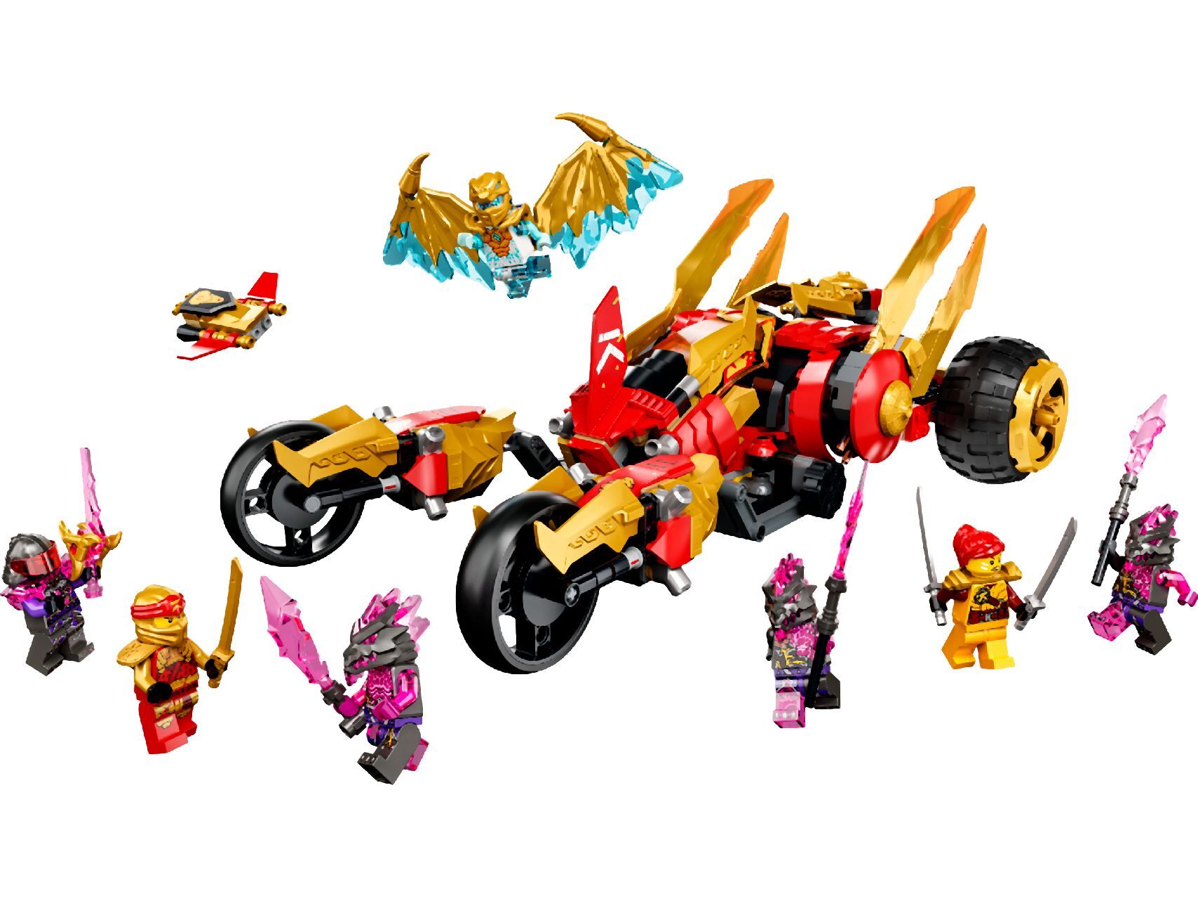 LEGO® Kai’s Golden Dragon Raider