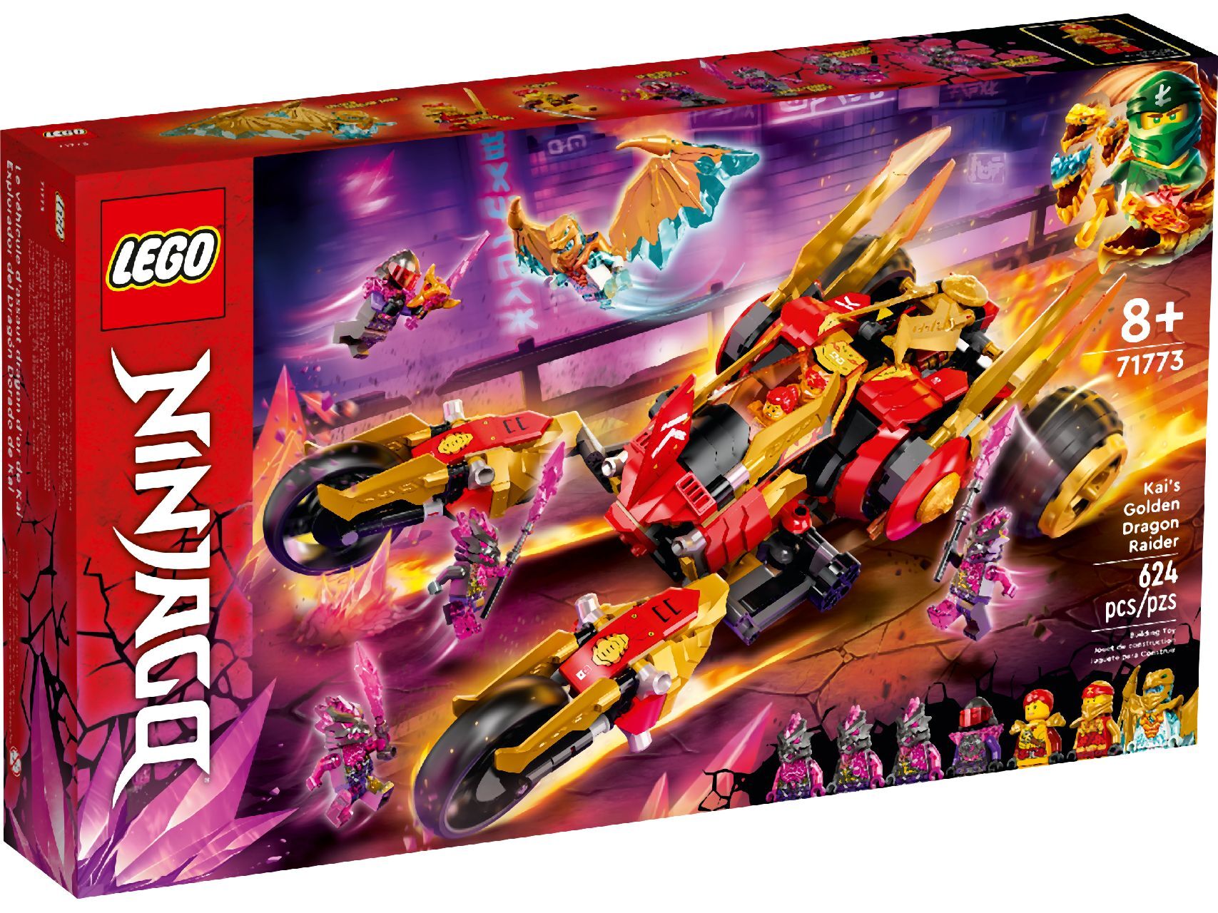 LEGO® Kai’s Golden Dragon Raider