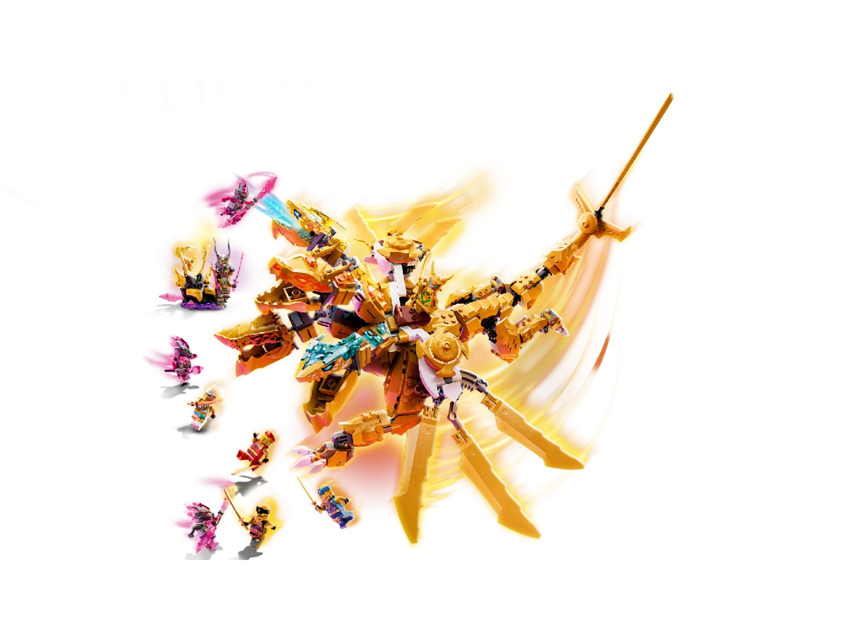 LEGO® Lloyd’s Golden Ultra Dragon