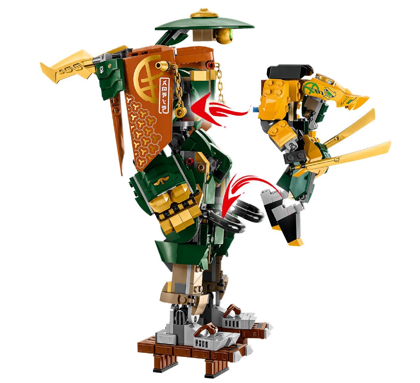 LEGO® Lloyd and Arin's Ninja Team Mechs