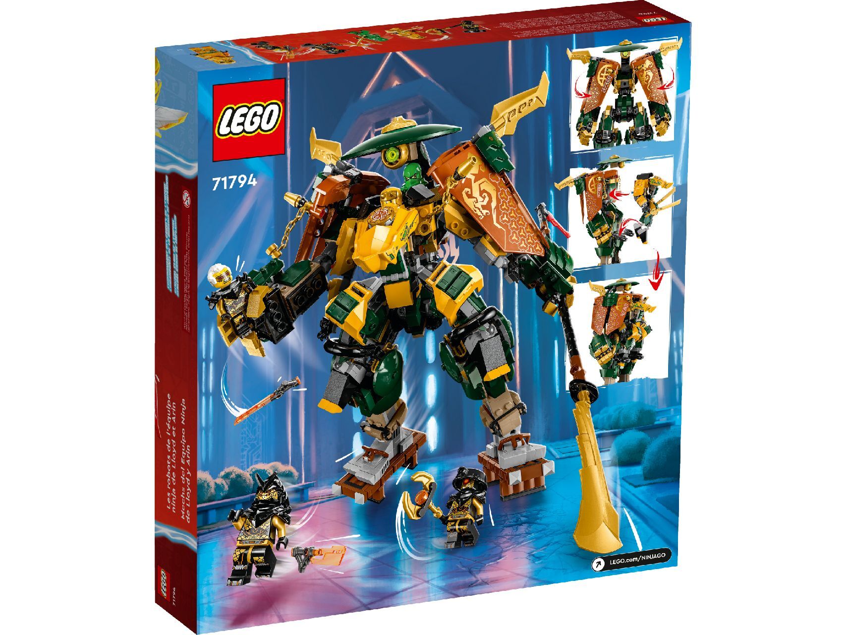 LEGO® Lloyd and Arin's Ninja Team Mechs