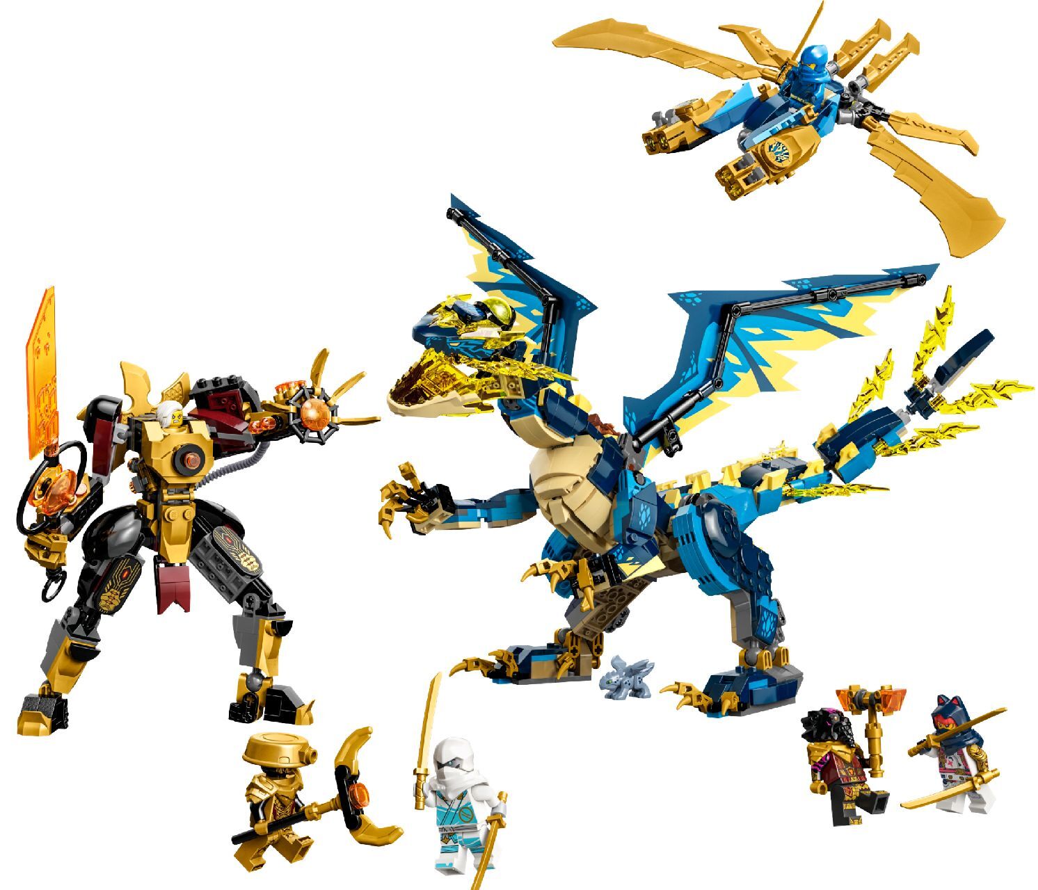 LEGO® Elemental Dragon vs. The Empress Mech