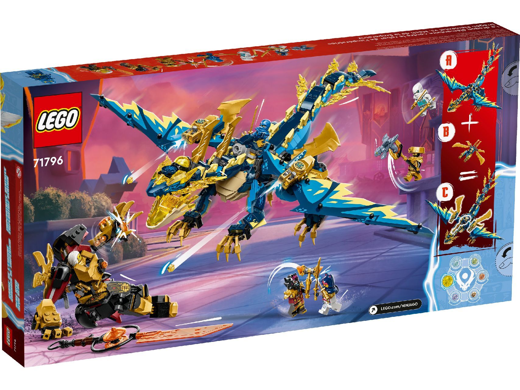 LEGO® Elemental Dragon vs. The Empress Mech