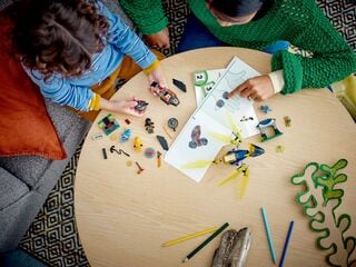 LEGO® Nya and Arin's Baby Dragon Battle