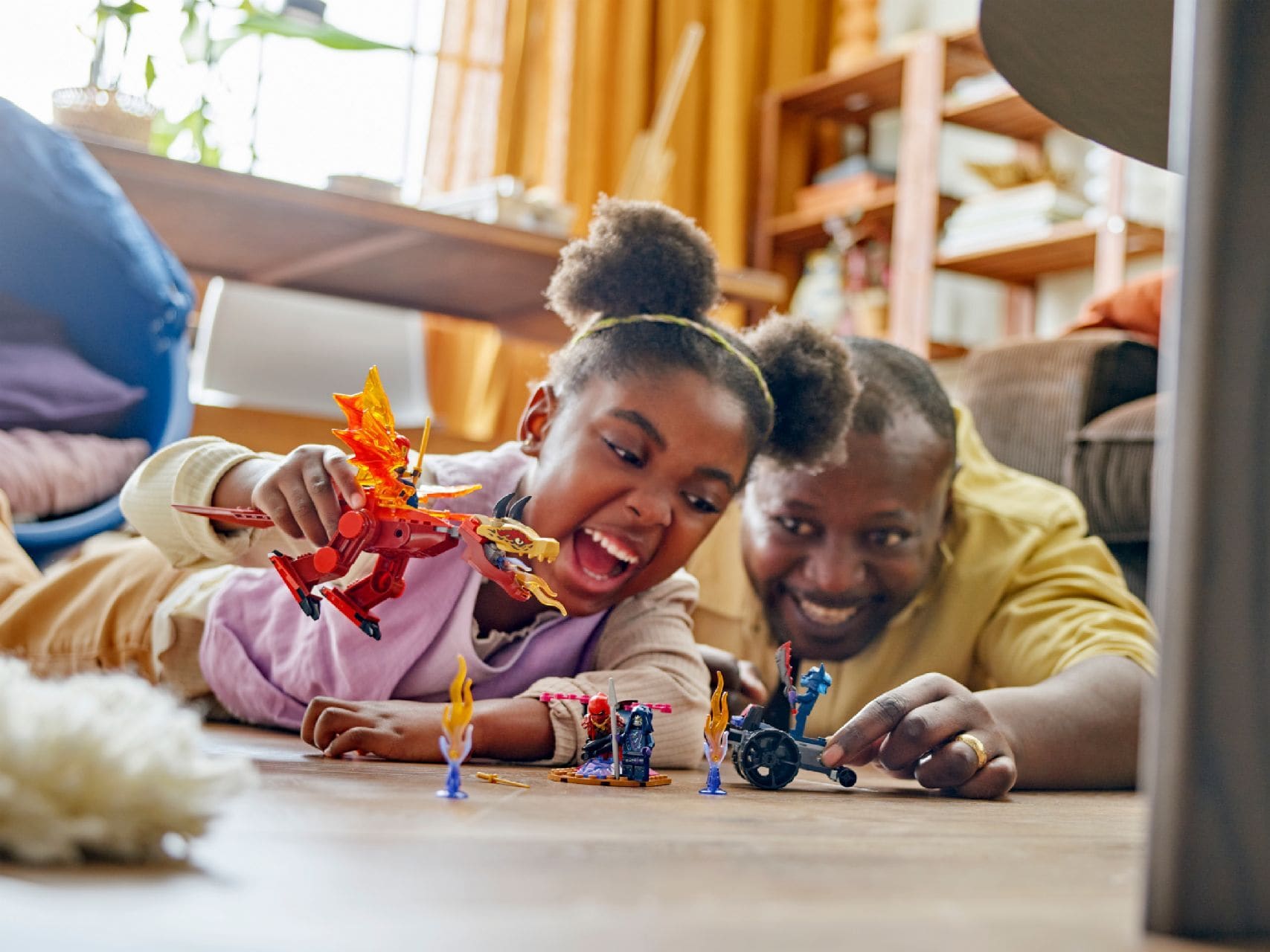 معركة التنين كايز سورس دراجون باتيل من LEGO®