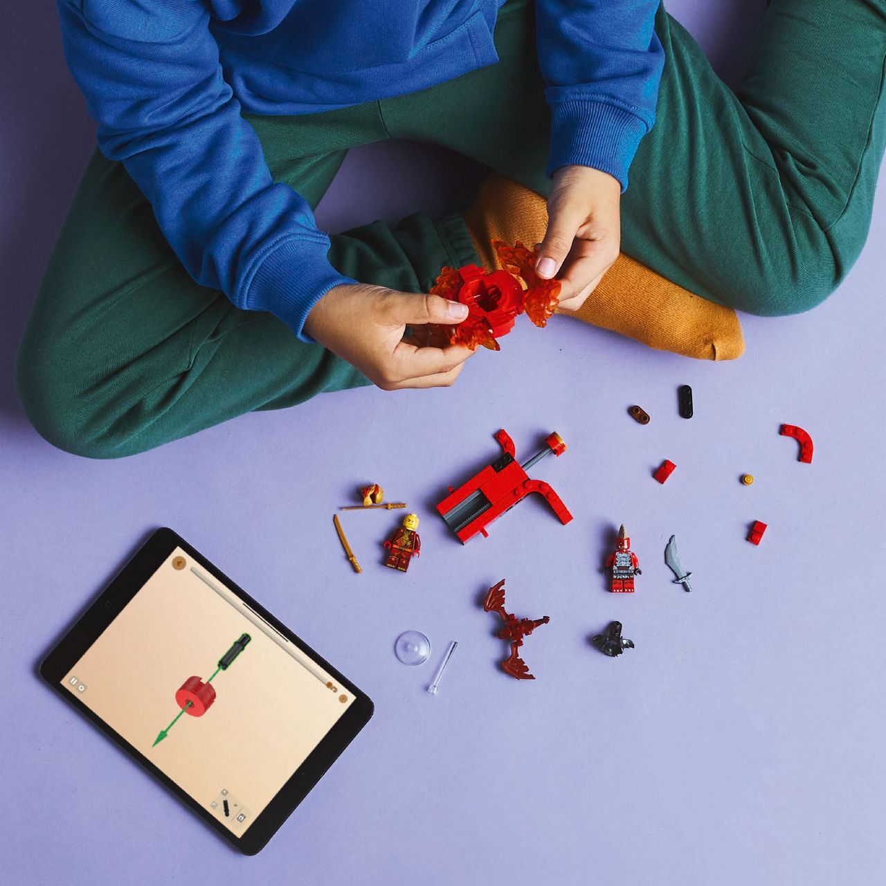 LEGO® Kai's Dragon Spinjitzu Spinner