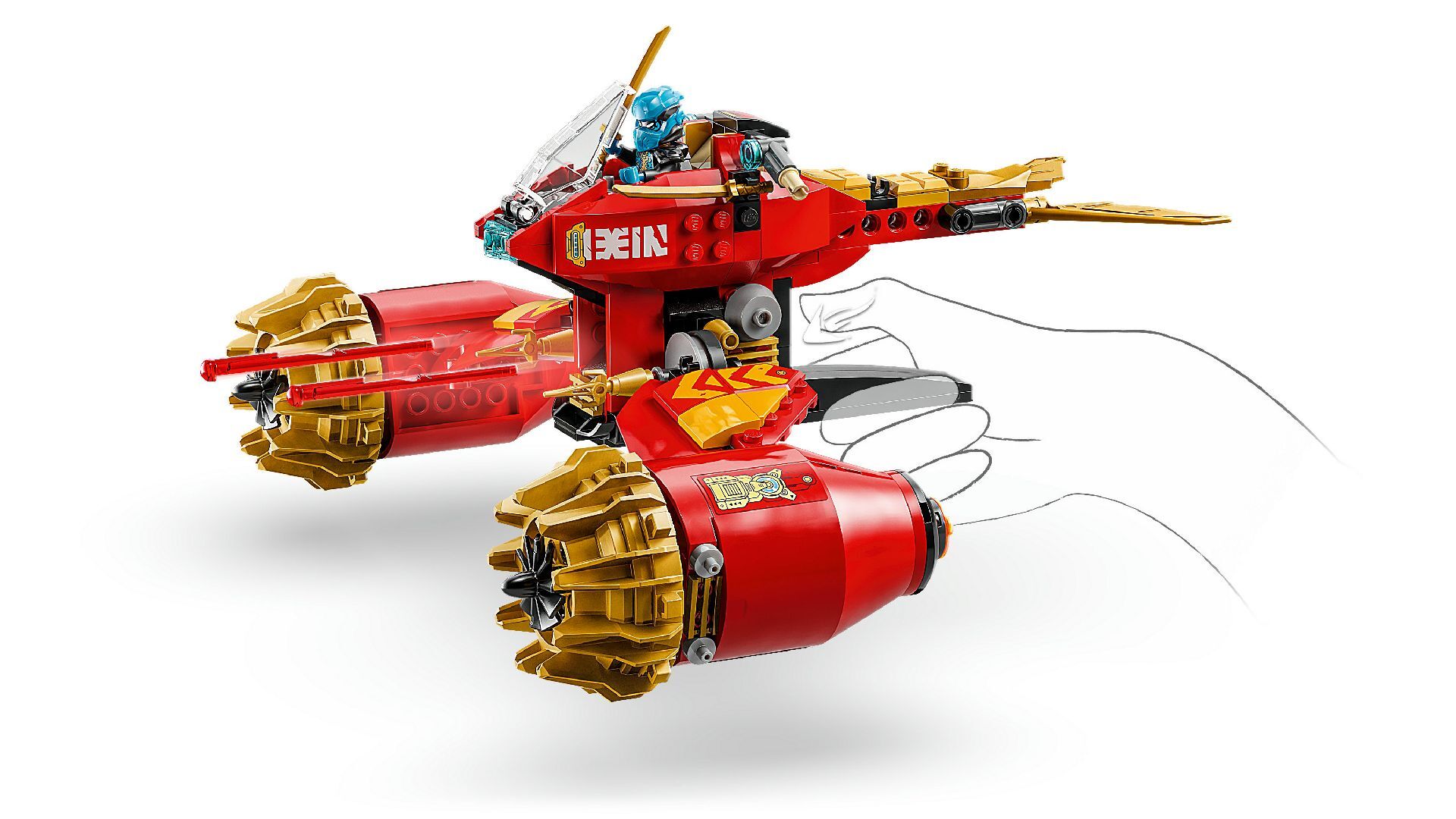 LEGO® Kai's Mech Storm Rider