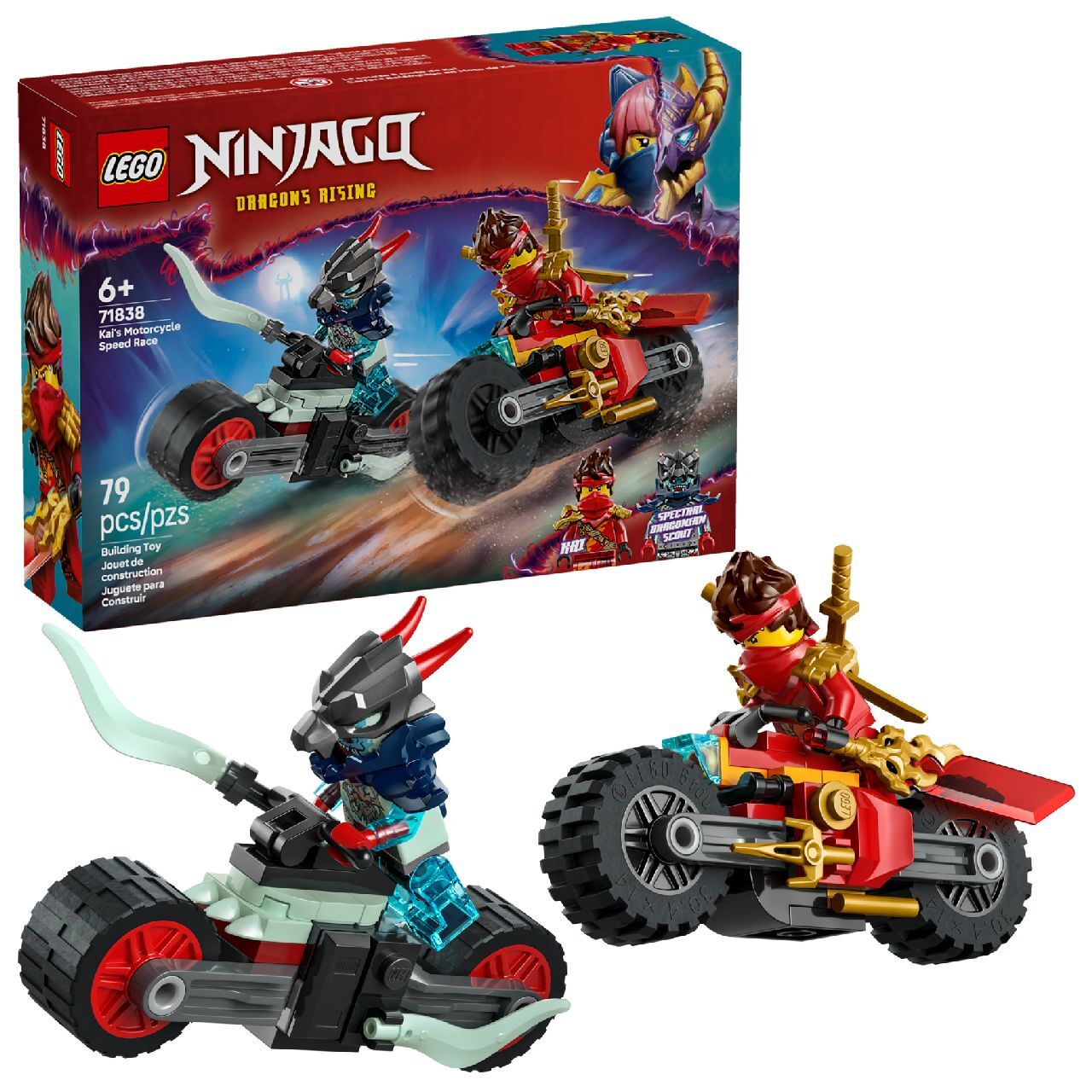 LEGO® Kai's Motorcycle Speed Race