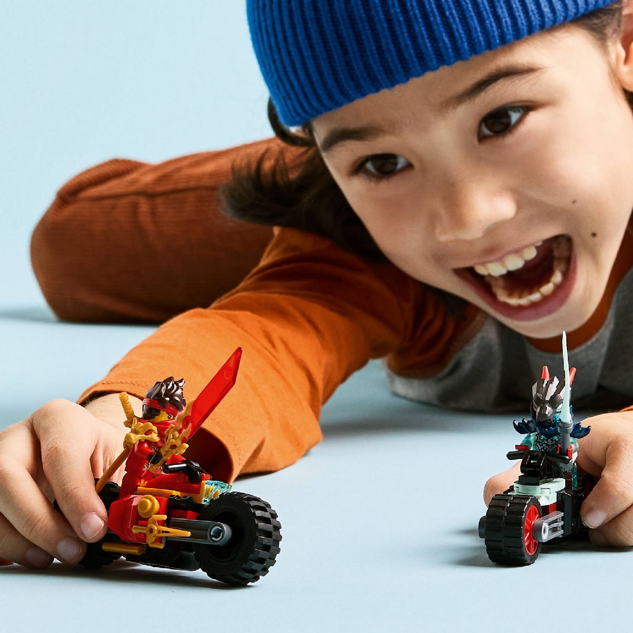 LEGO® Kai's Motorcycle Speed Race