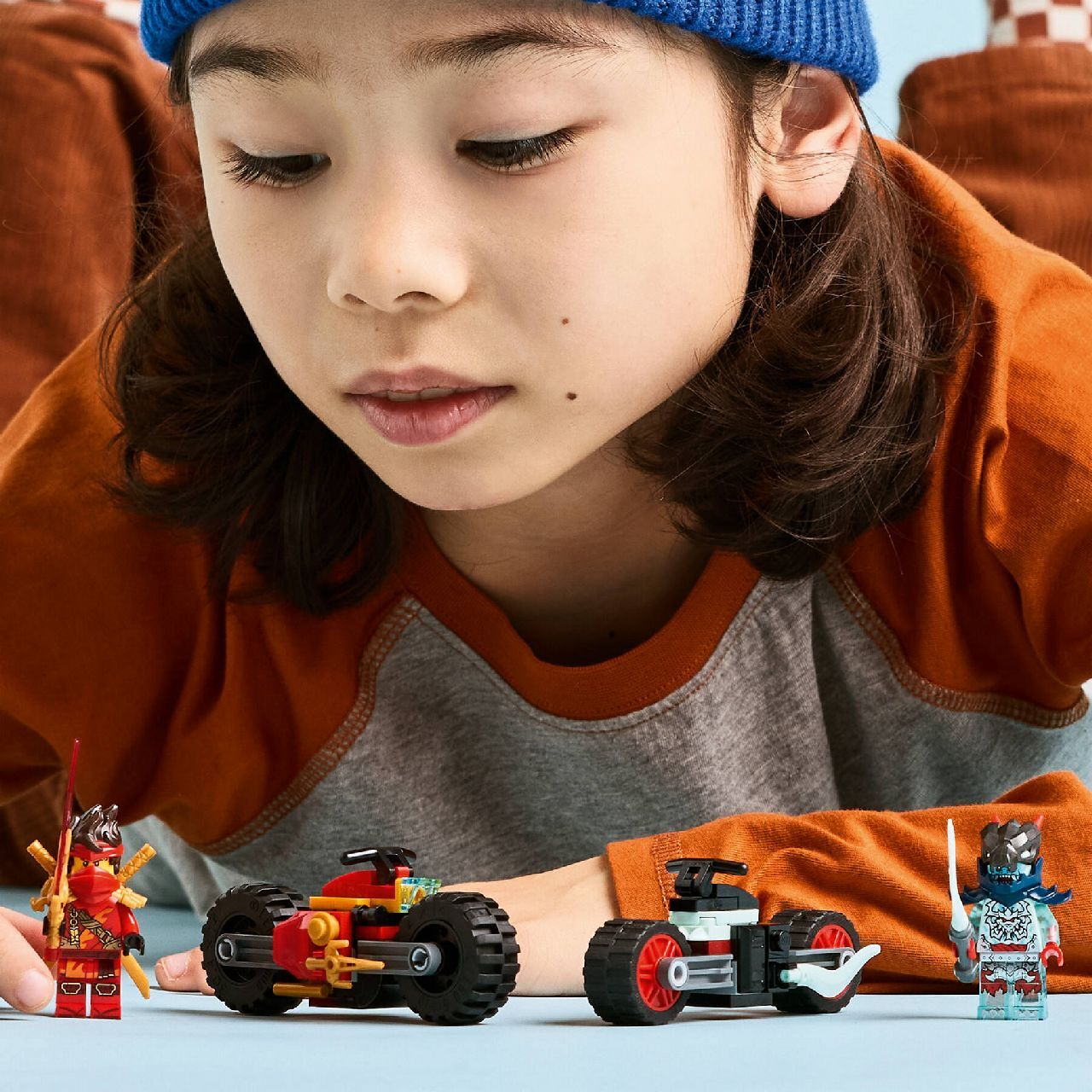 LEGO® Kai's Motorcycle Speed Race