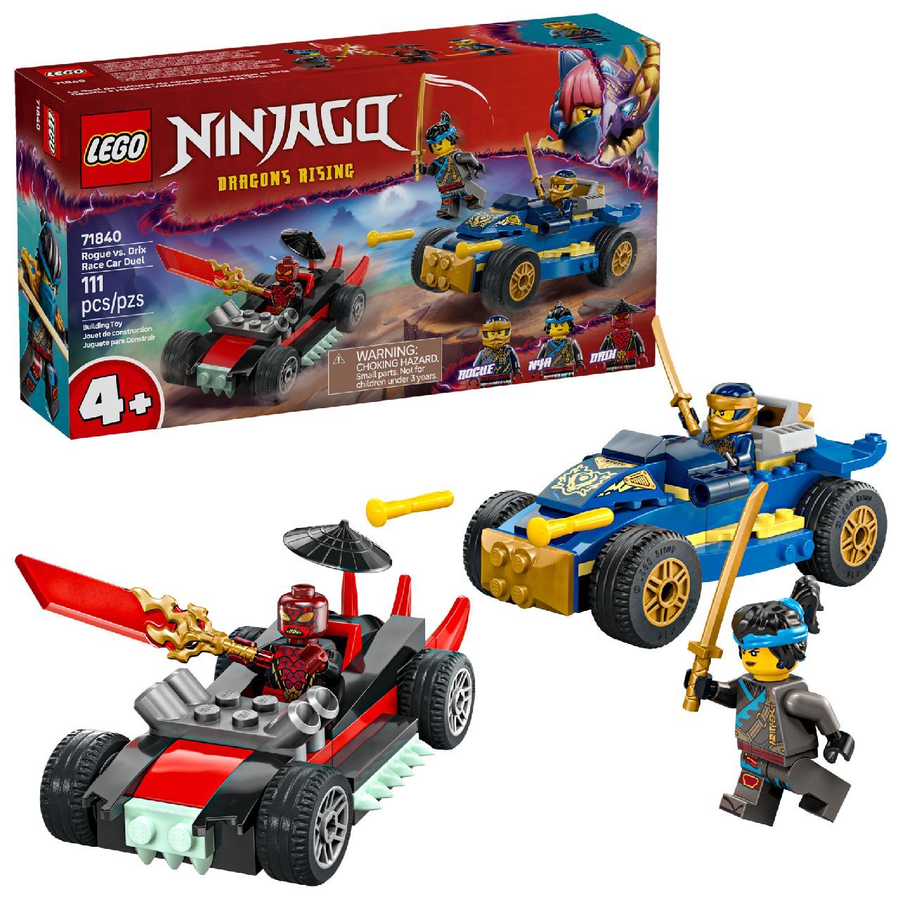 LEGO® Rogue vs. Drix Race Car Duel