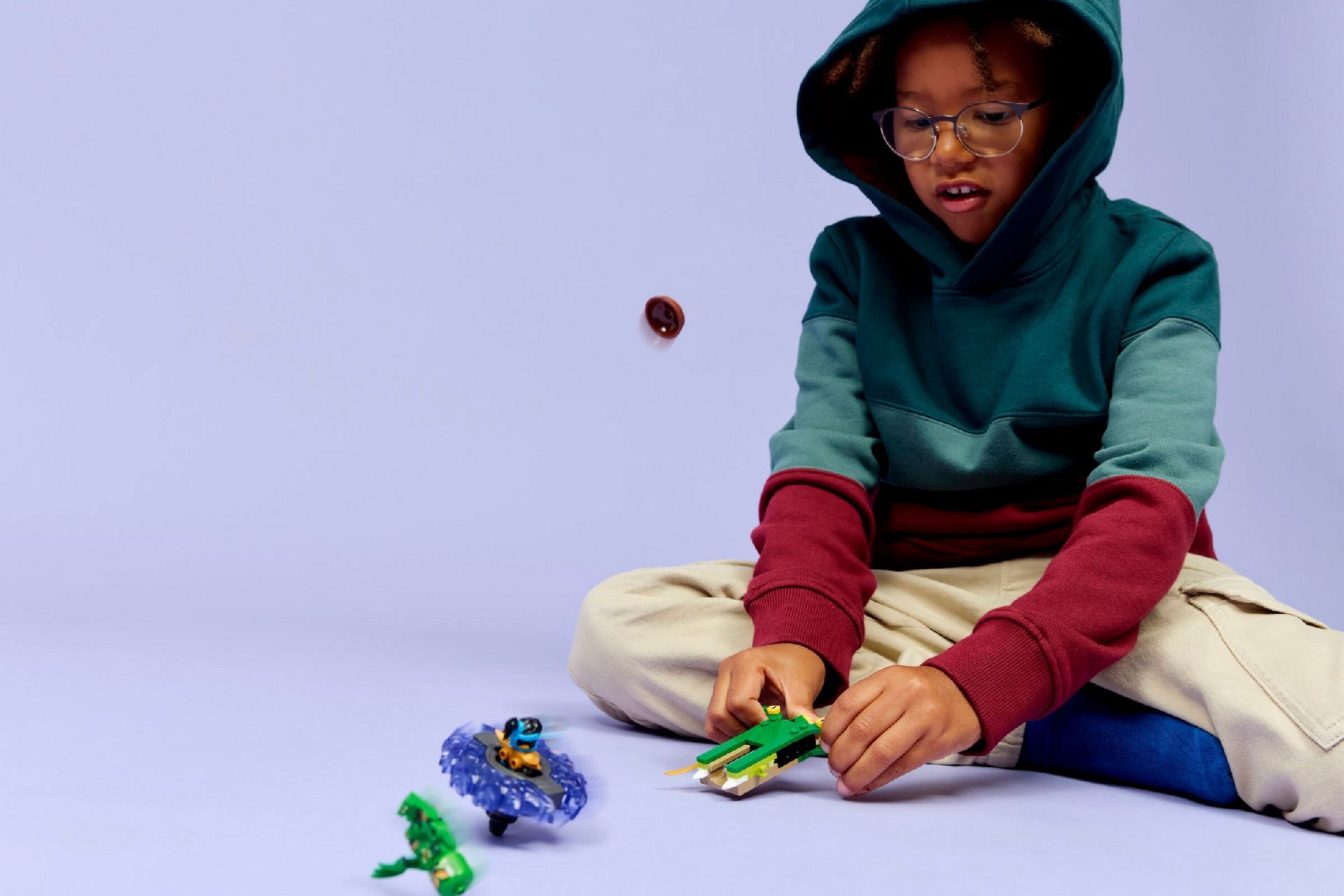 LEGO® Nya vs. Mutation Monster Spinner