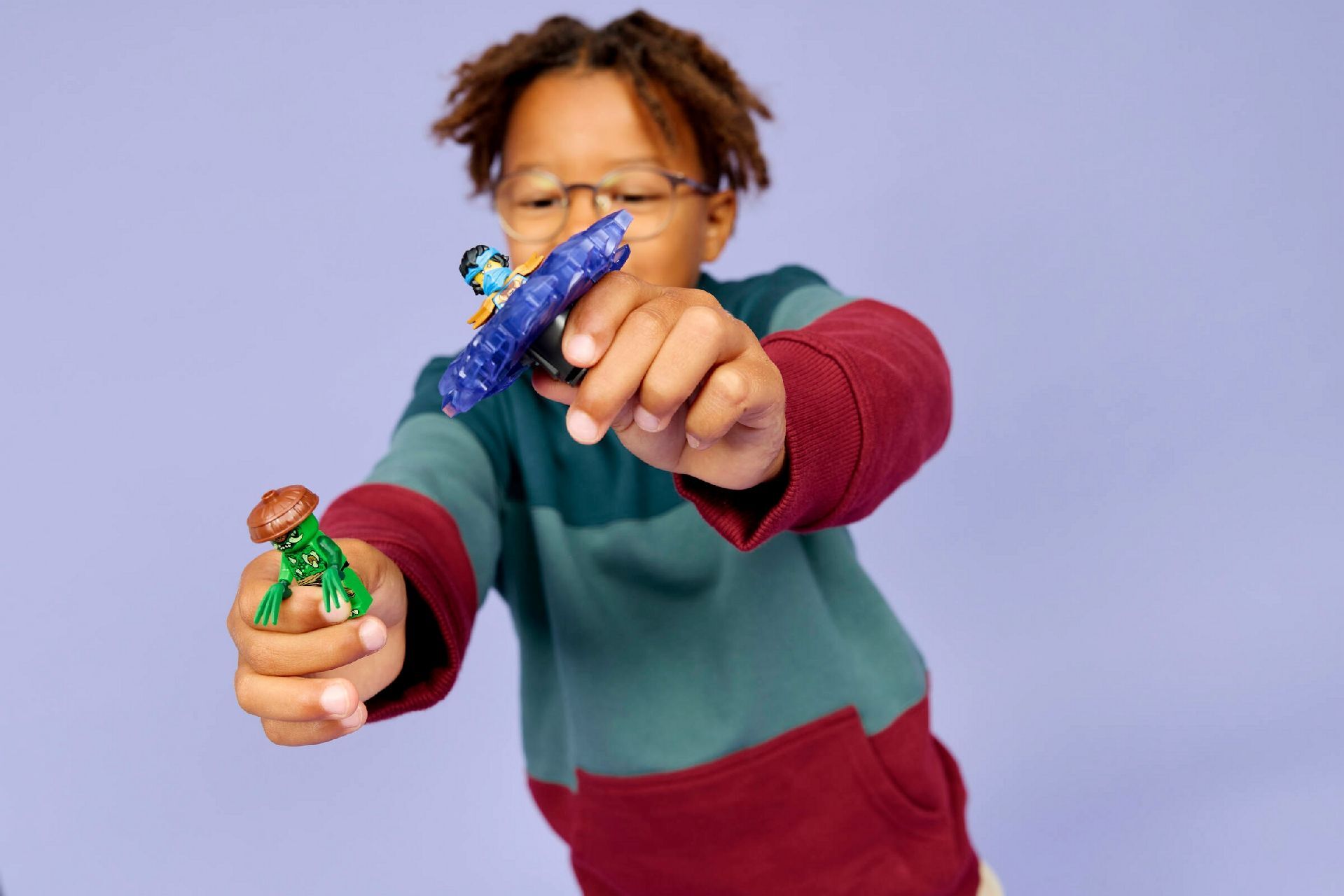 LEGO® Nya vs. Mutation Monster Spinner