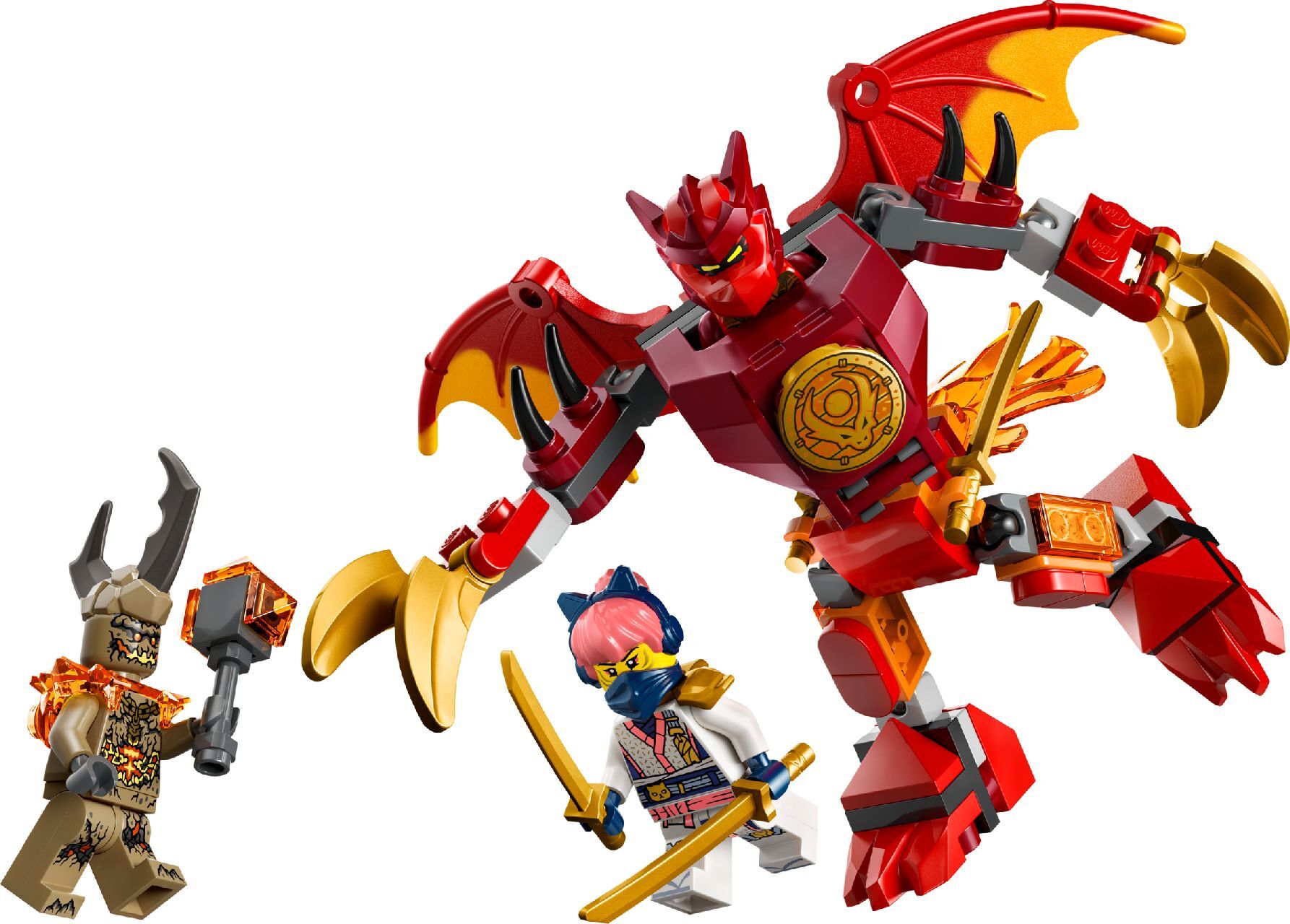 LEGO® Kai's Dragon Mech Battle Pack