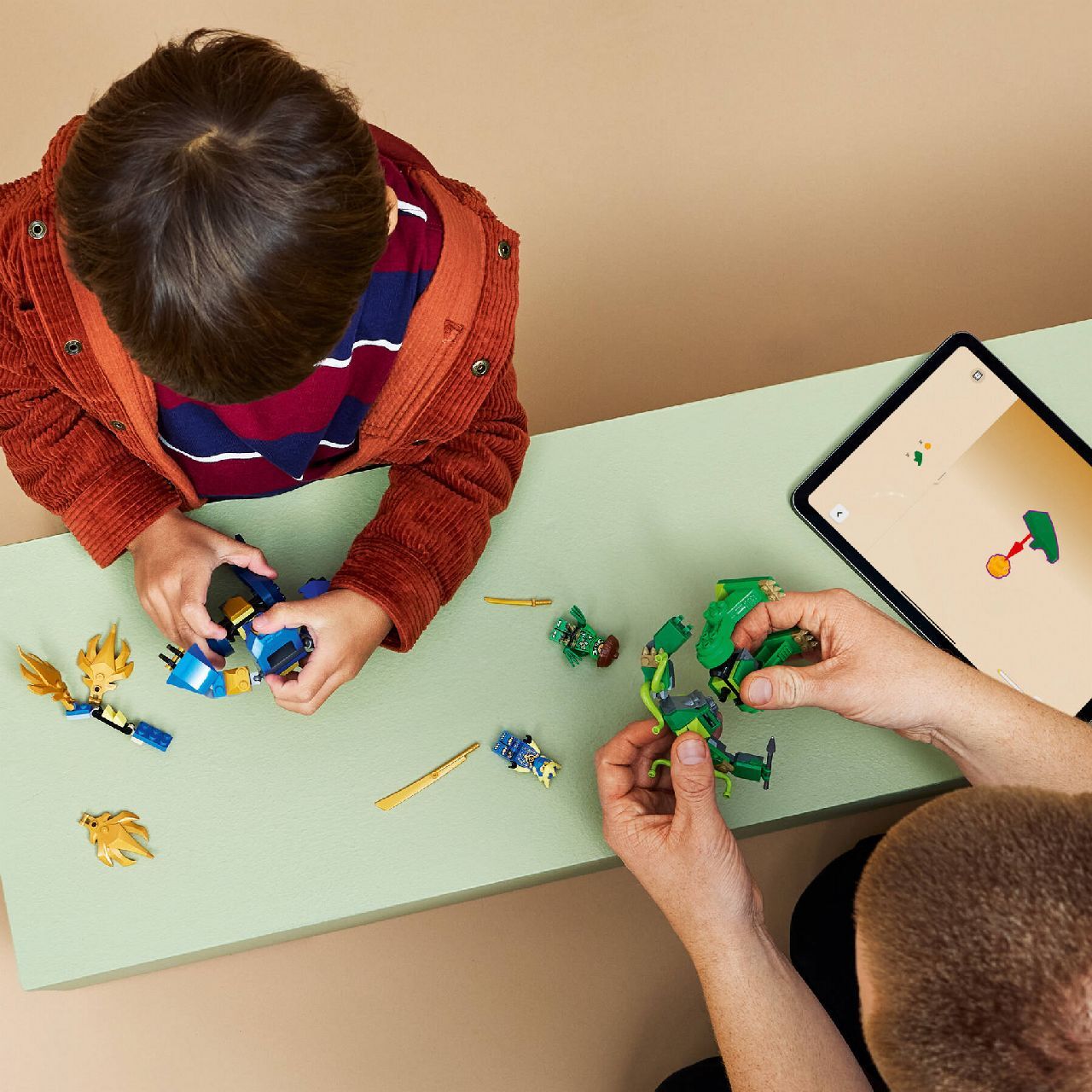 LEGO® Jay's Dragon Mech Fight