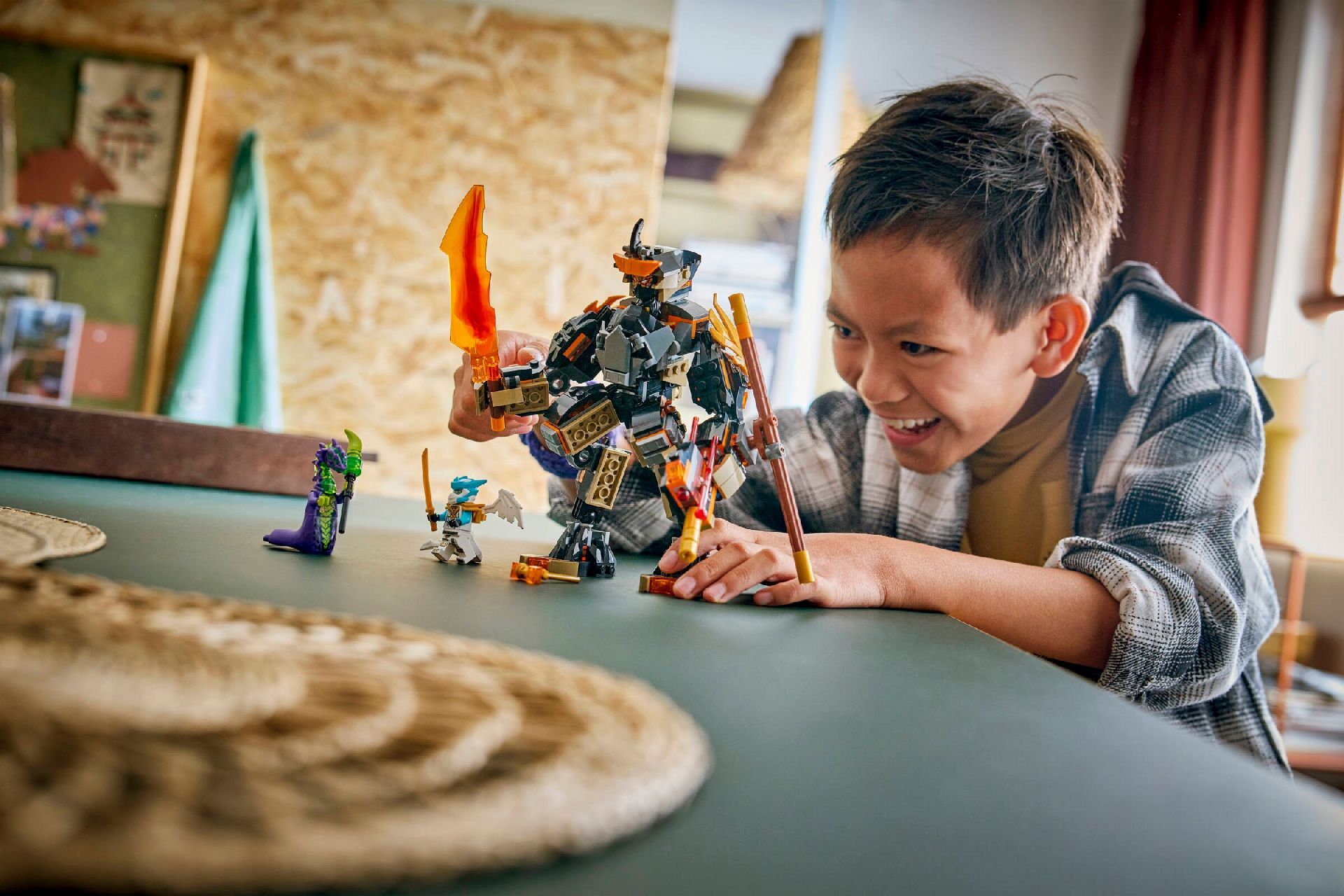 LEGO® Cole's Mission Mech & Dragon Zane