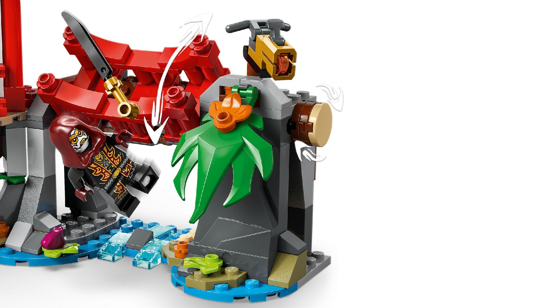 LEGO® Ninja Vehicle Tree House Battle