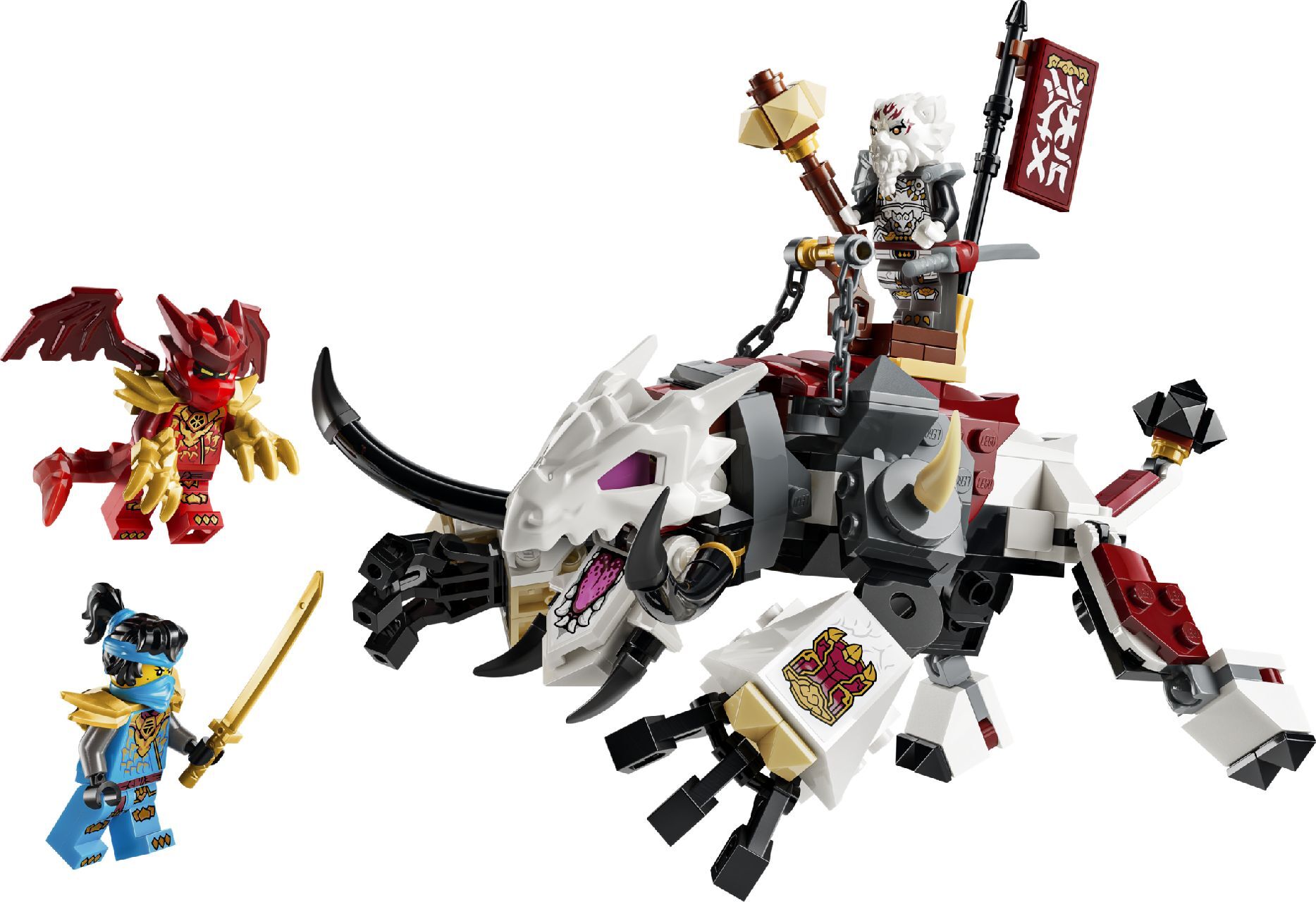 LEGO® Zilvar and Grimtak the Dragon Beast
