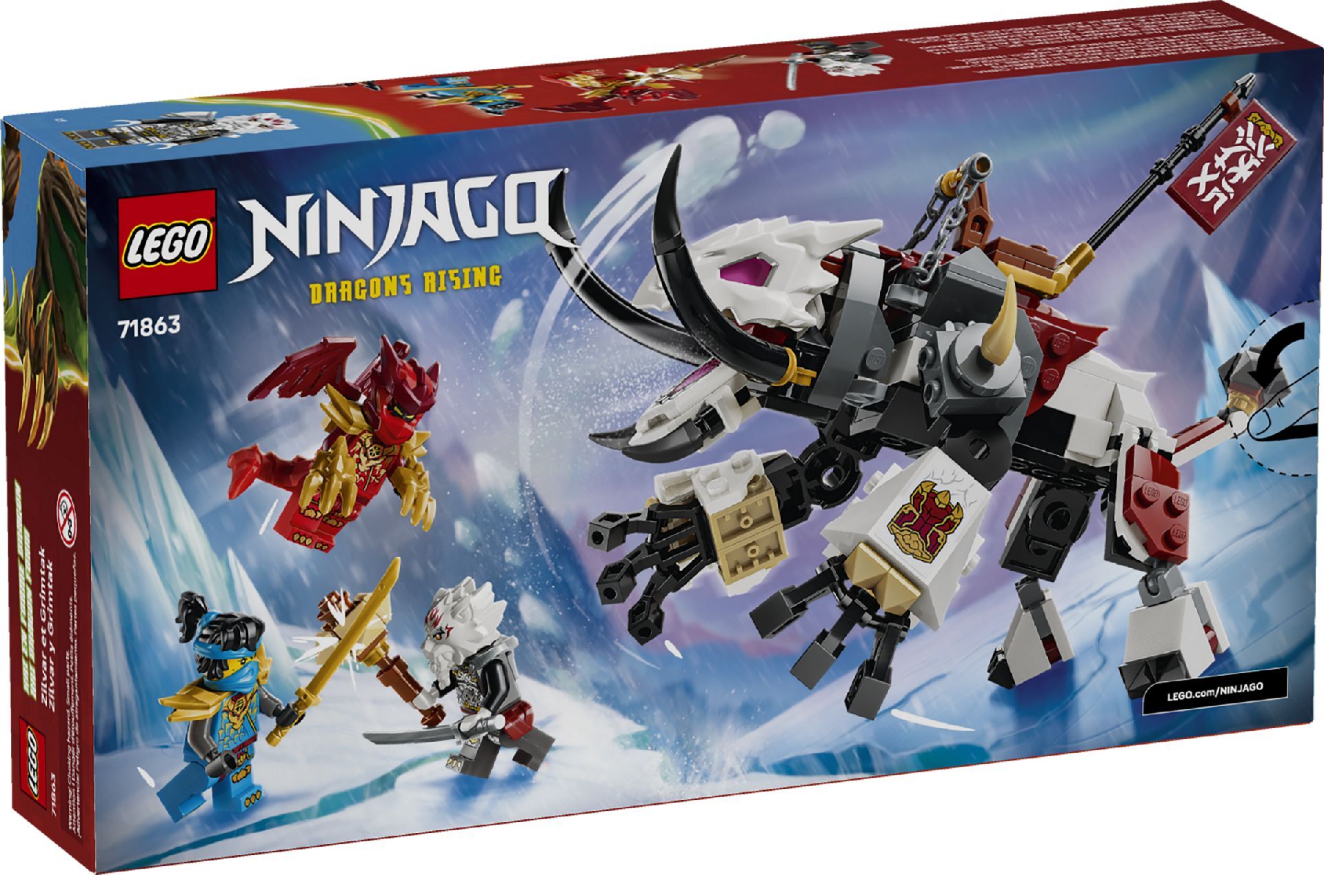 LEGO® Zilvar and Grimtak the Dragon Beast