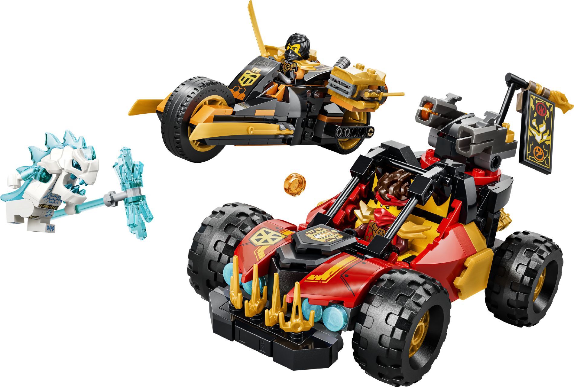 LEGO® Kai and Cole's Combiner Vehicles