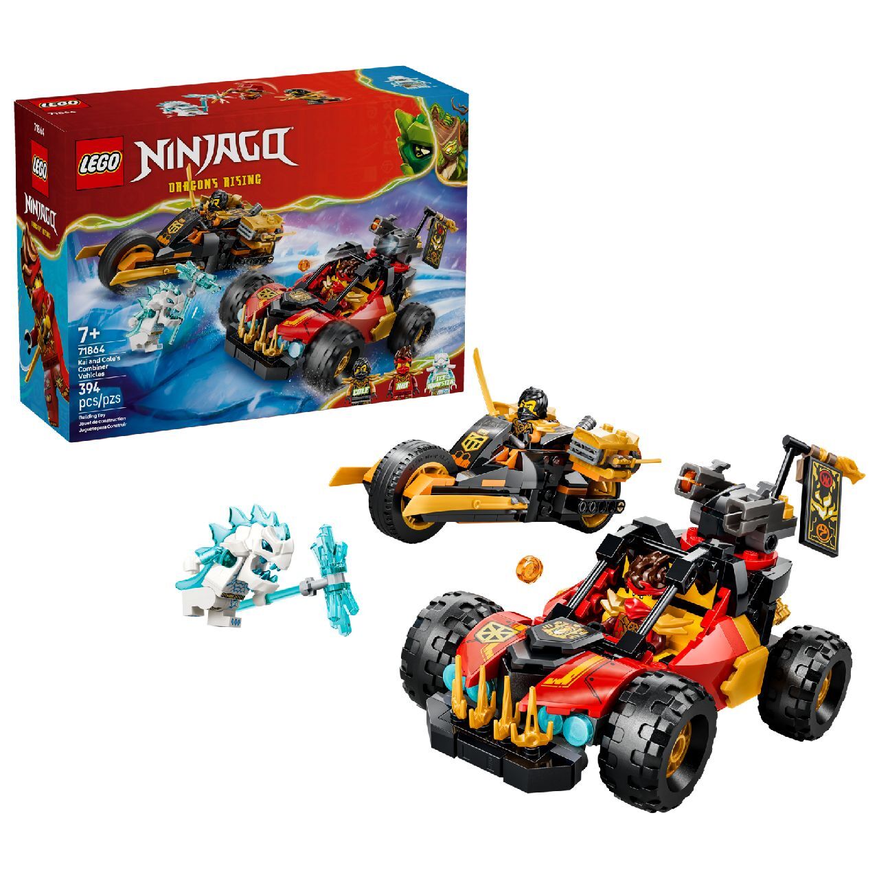 LEGO® Kai and Cole's Combiner Vehicles