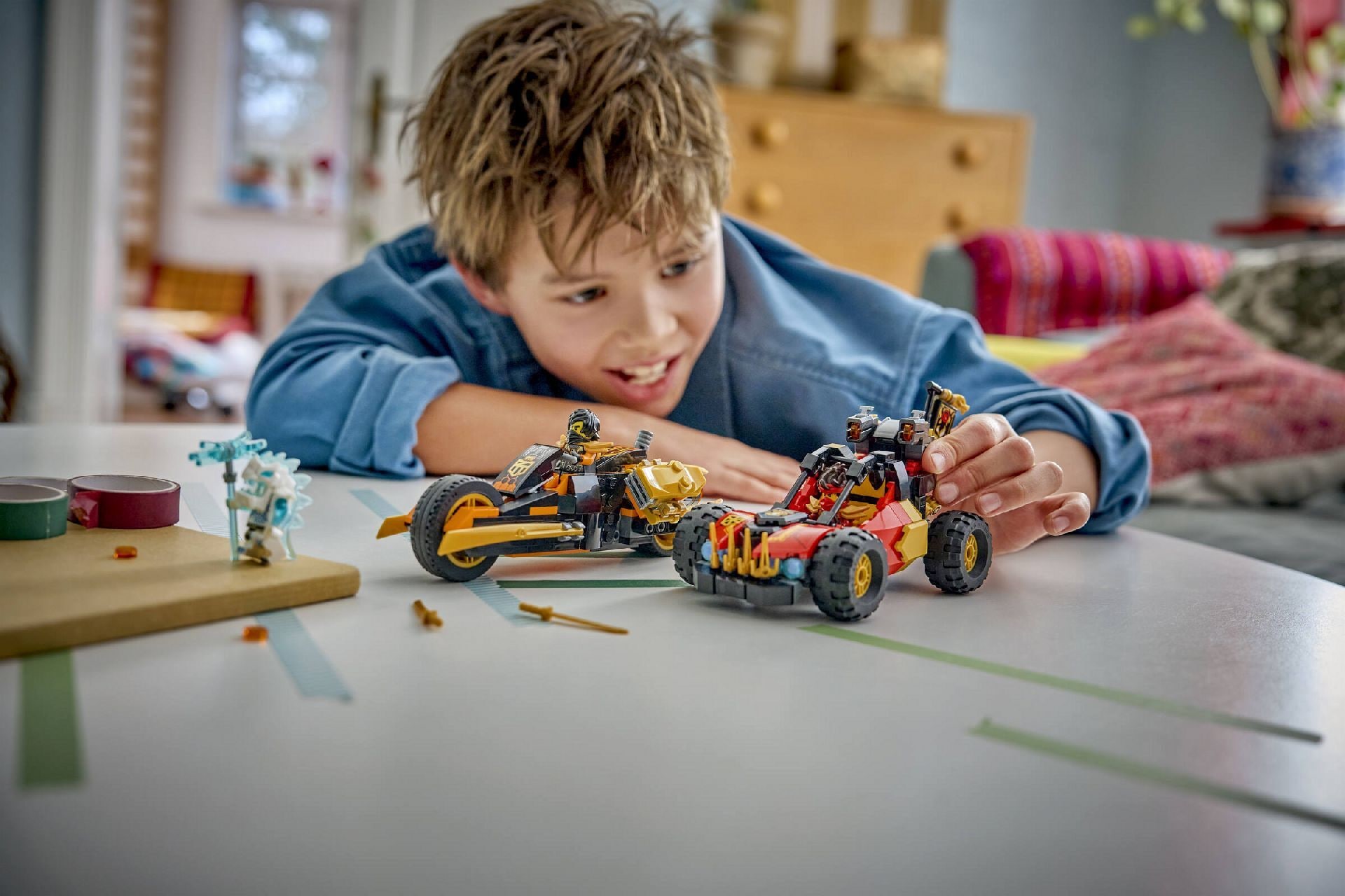 LEGO® Kai and Cole's Combiner Vehicles