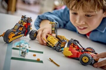 LEGO® Kai and Cole's Combiner Vehicles