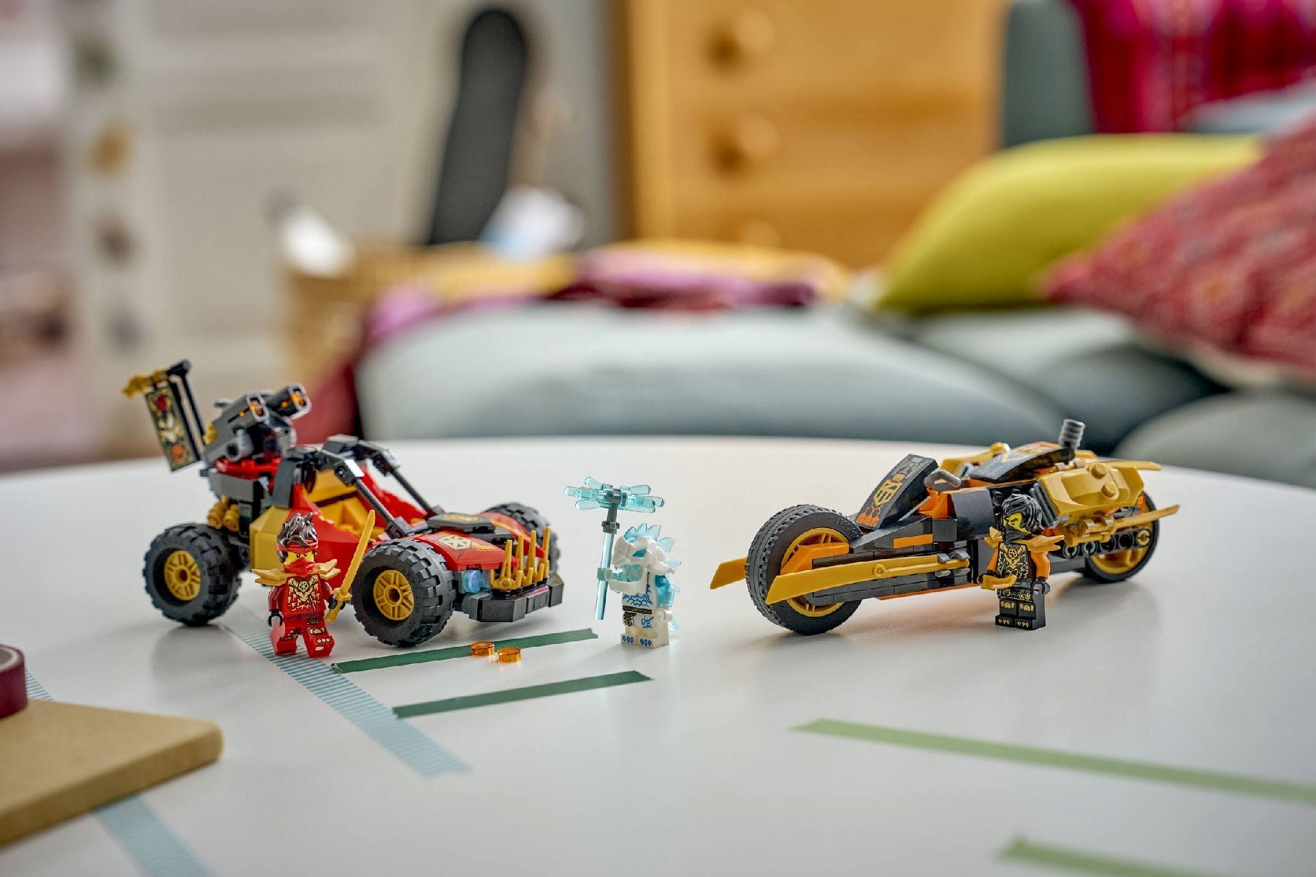 LEGO® Kai and Cole's Combiner Vehicles