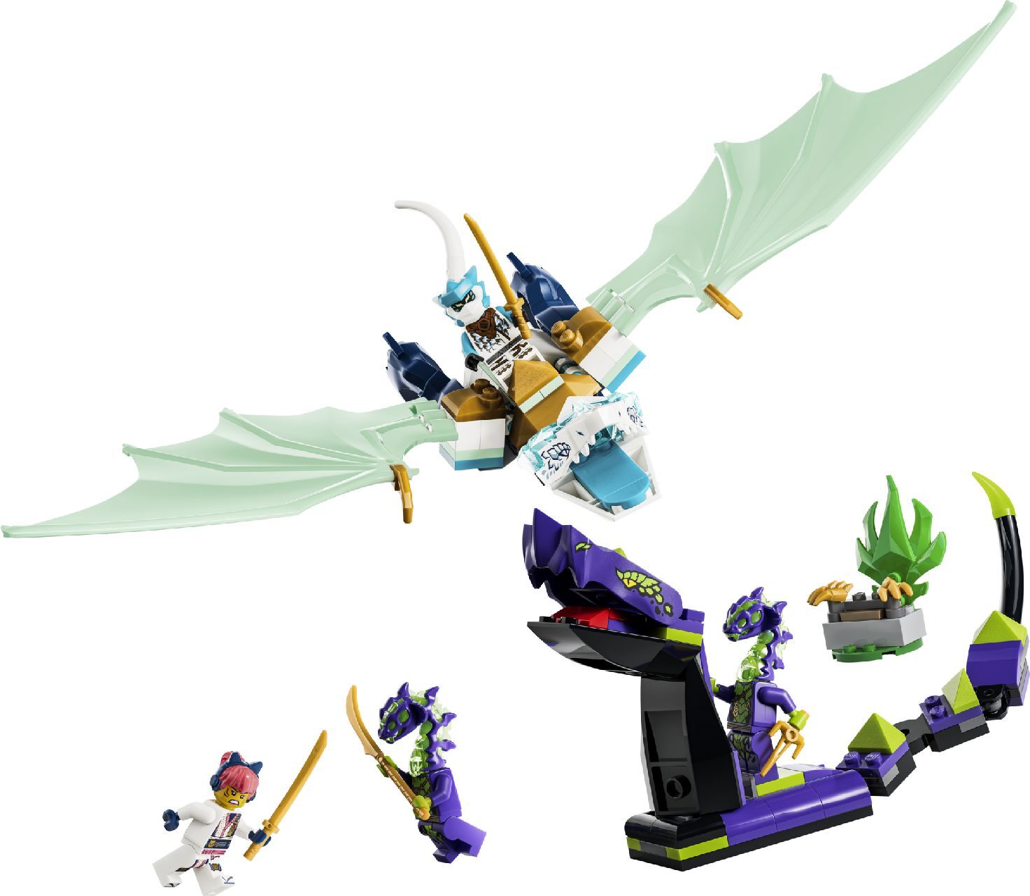 LEGO® Zane's Ice Dragon Battle