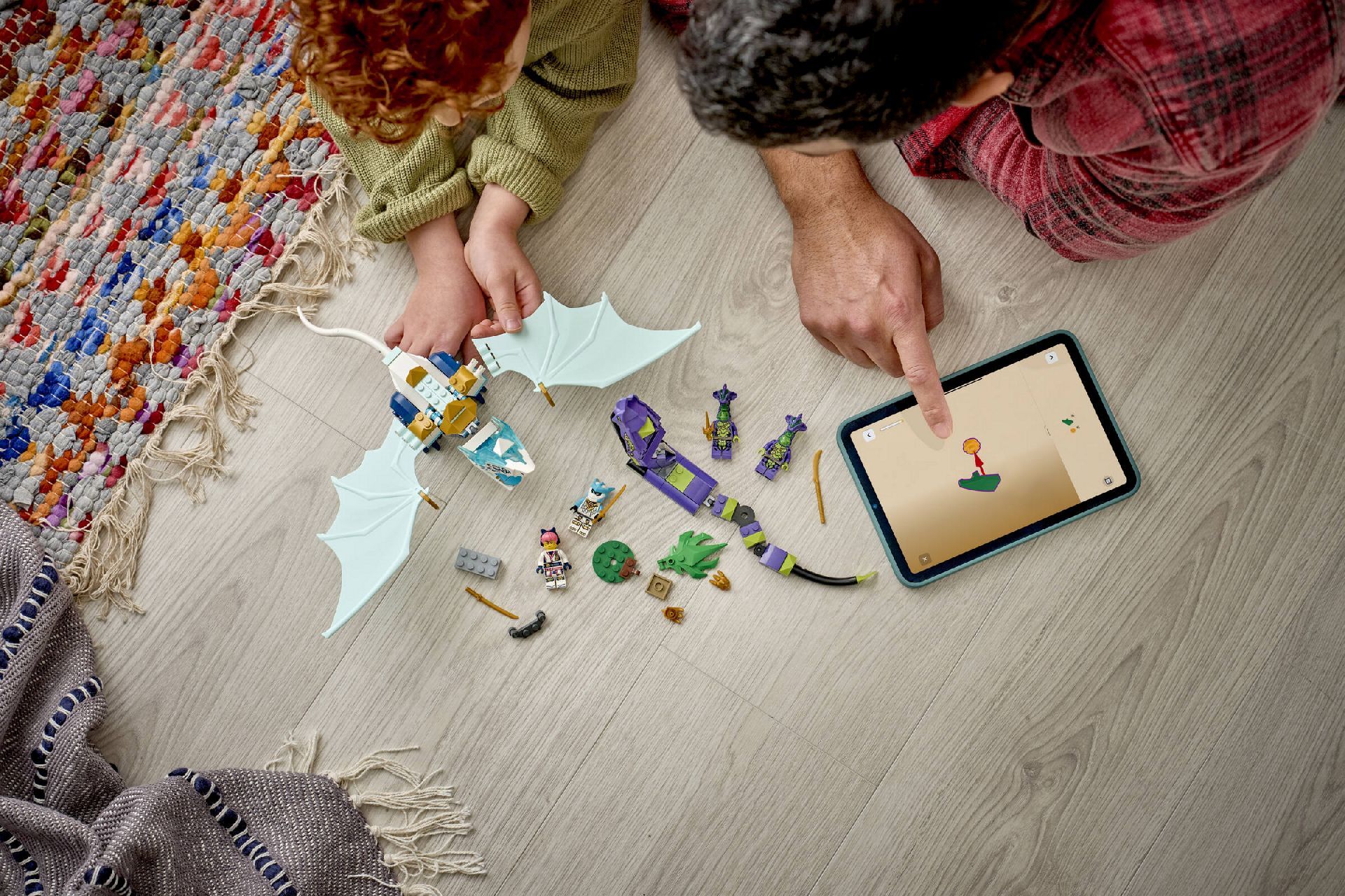 LEGO® Zane's Ice Dragon Battle