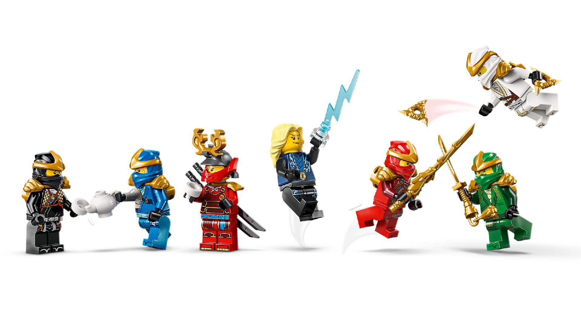 LEGO® Ninja Character Display 15th Anniversary
