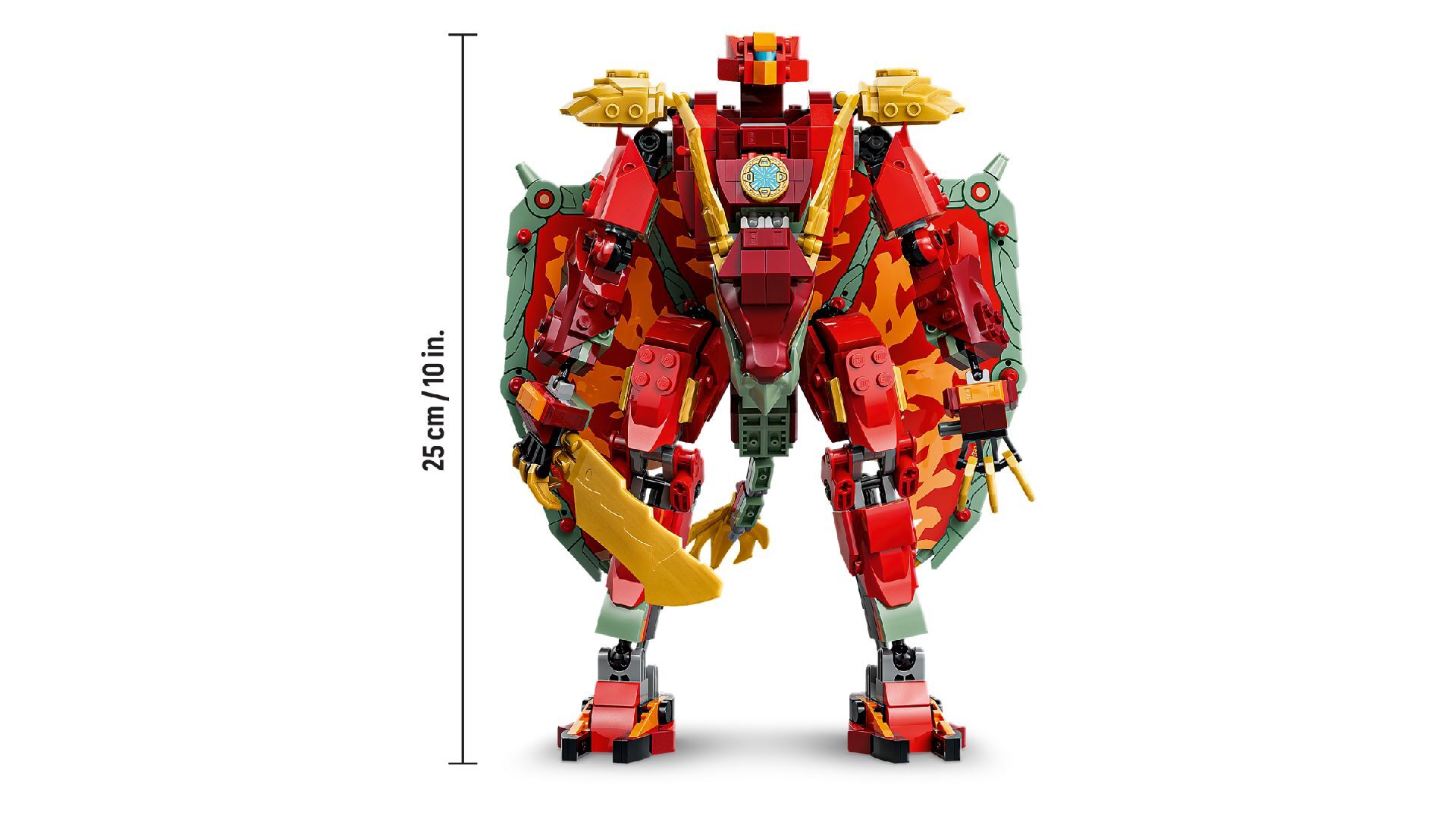 LEGO® Wyldfyre's Transforming Dragon Mech