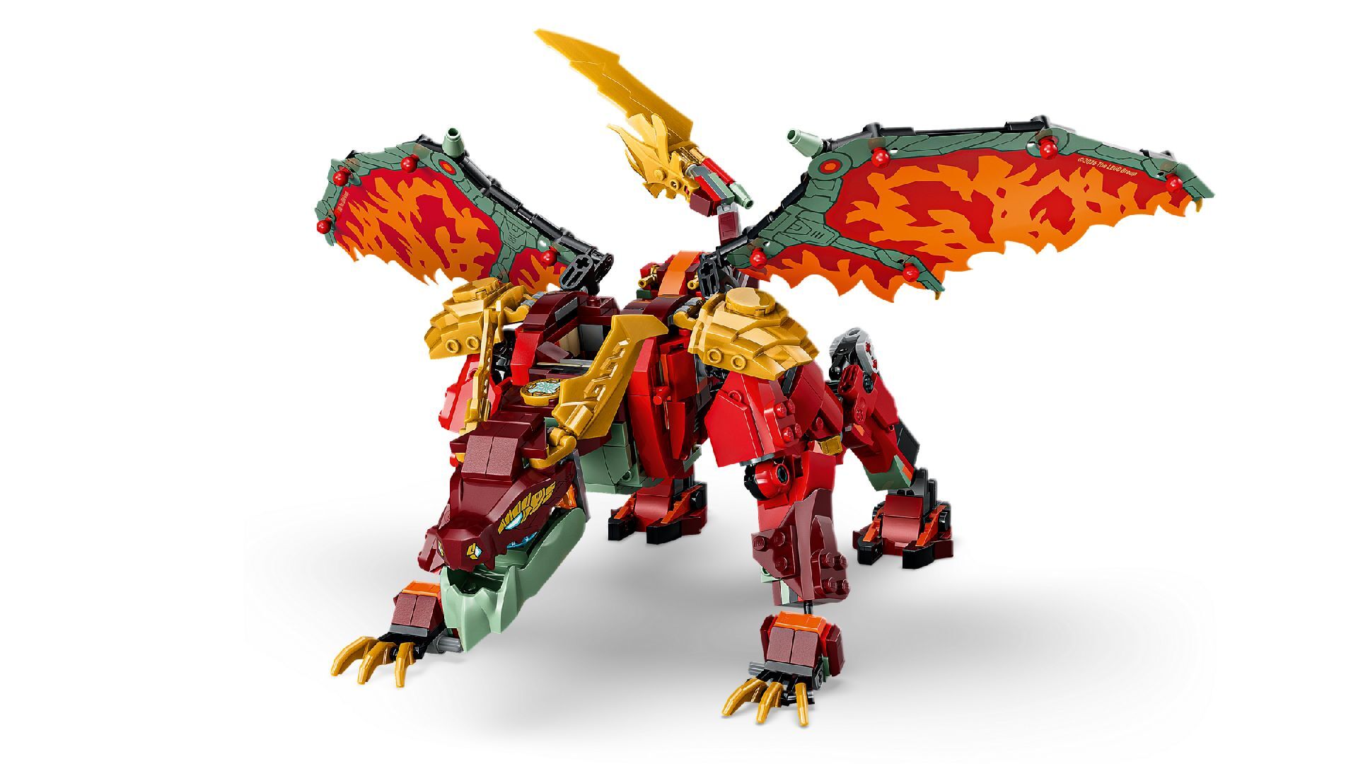 LEGO® Wyldfyre's Transforming Dragon Mech