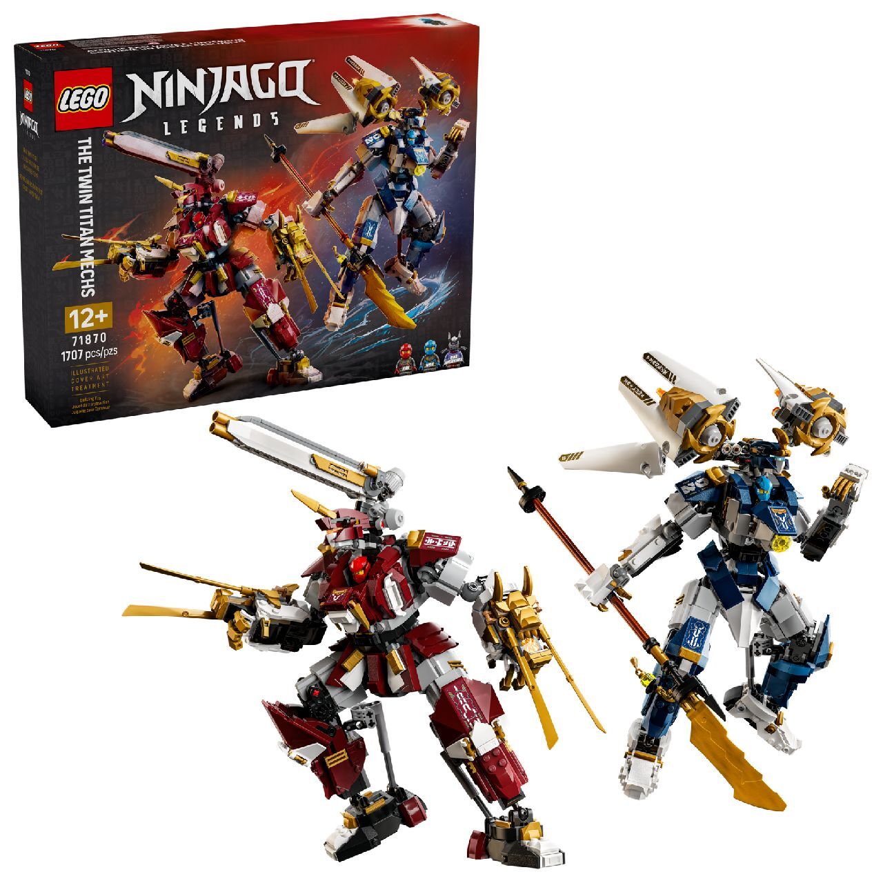 LEGO® The Twin Titan Mechs