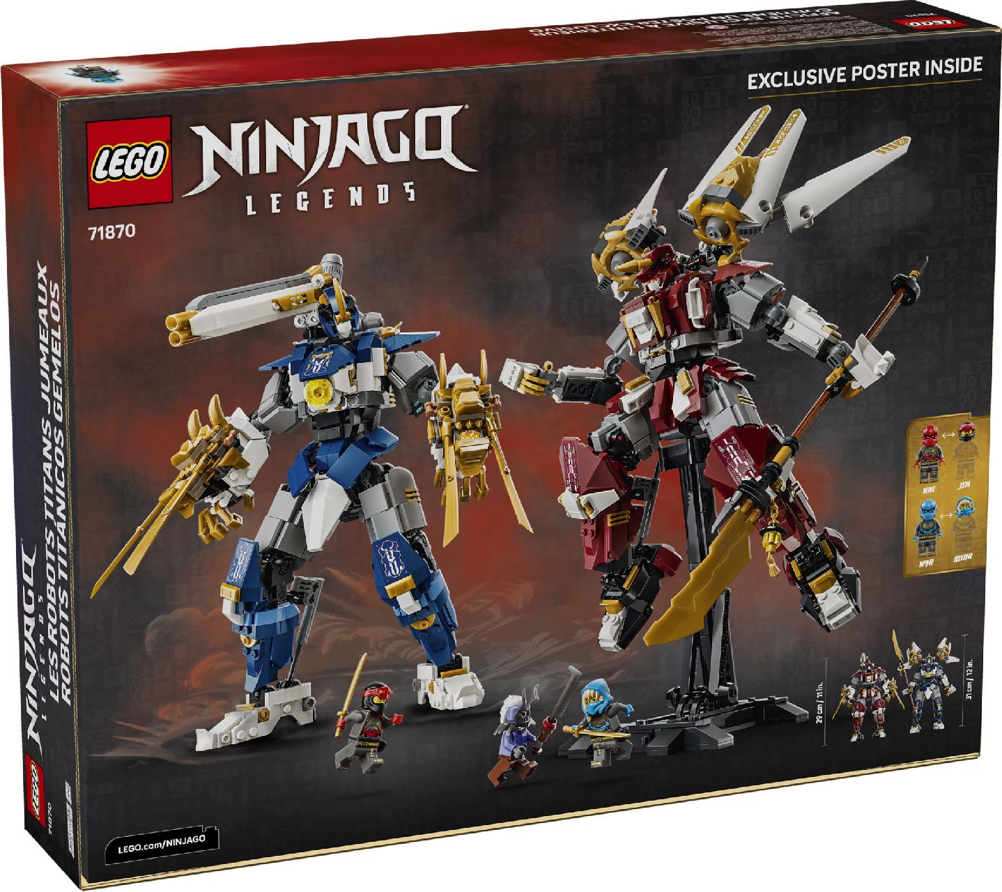 LEGO® The Twin Titan Mechs