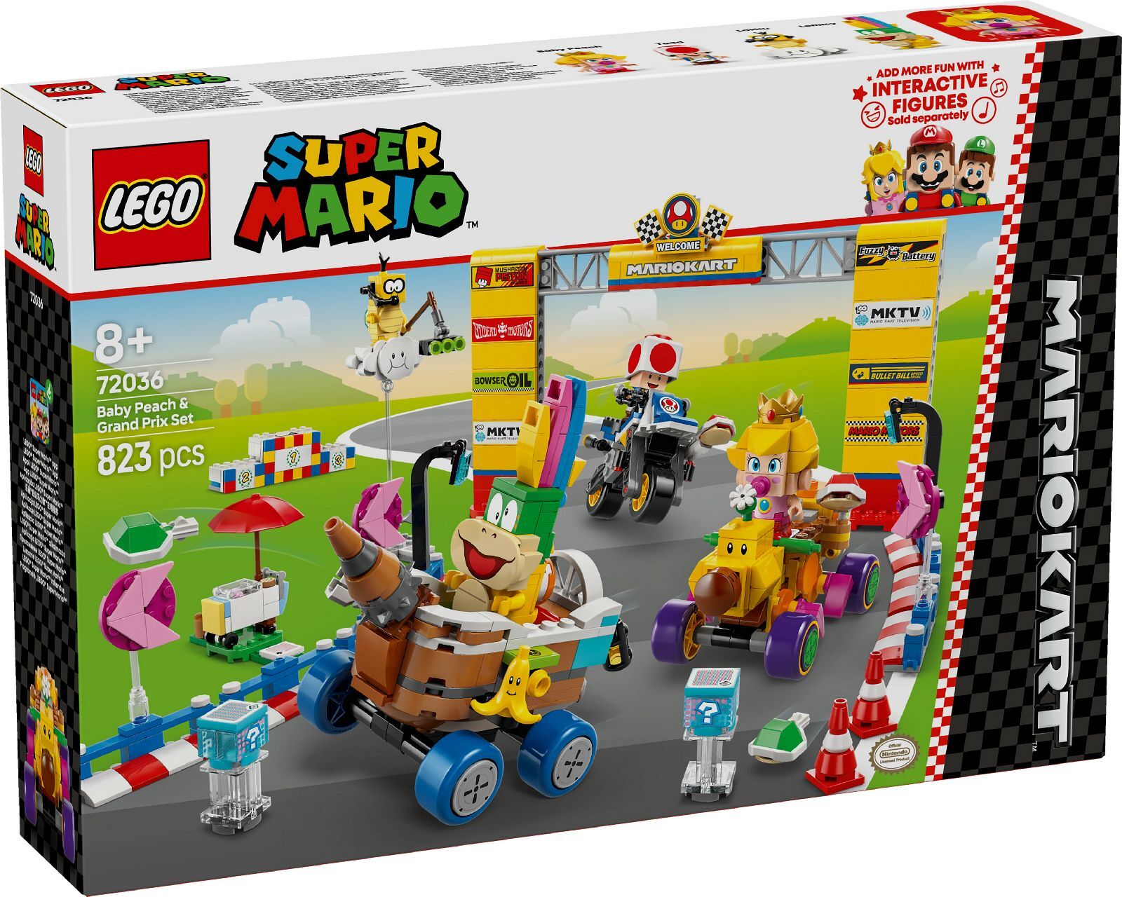 LEGO® Mario Kart™ – Baby Peach & Grand Prix Set