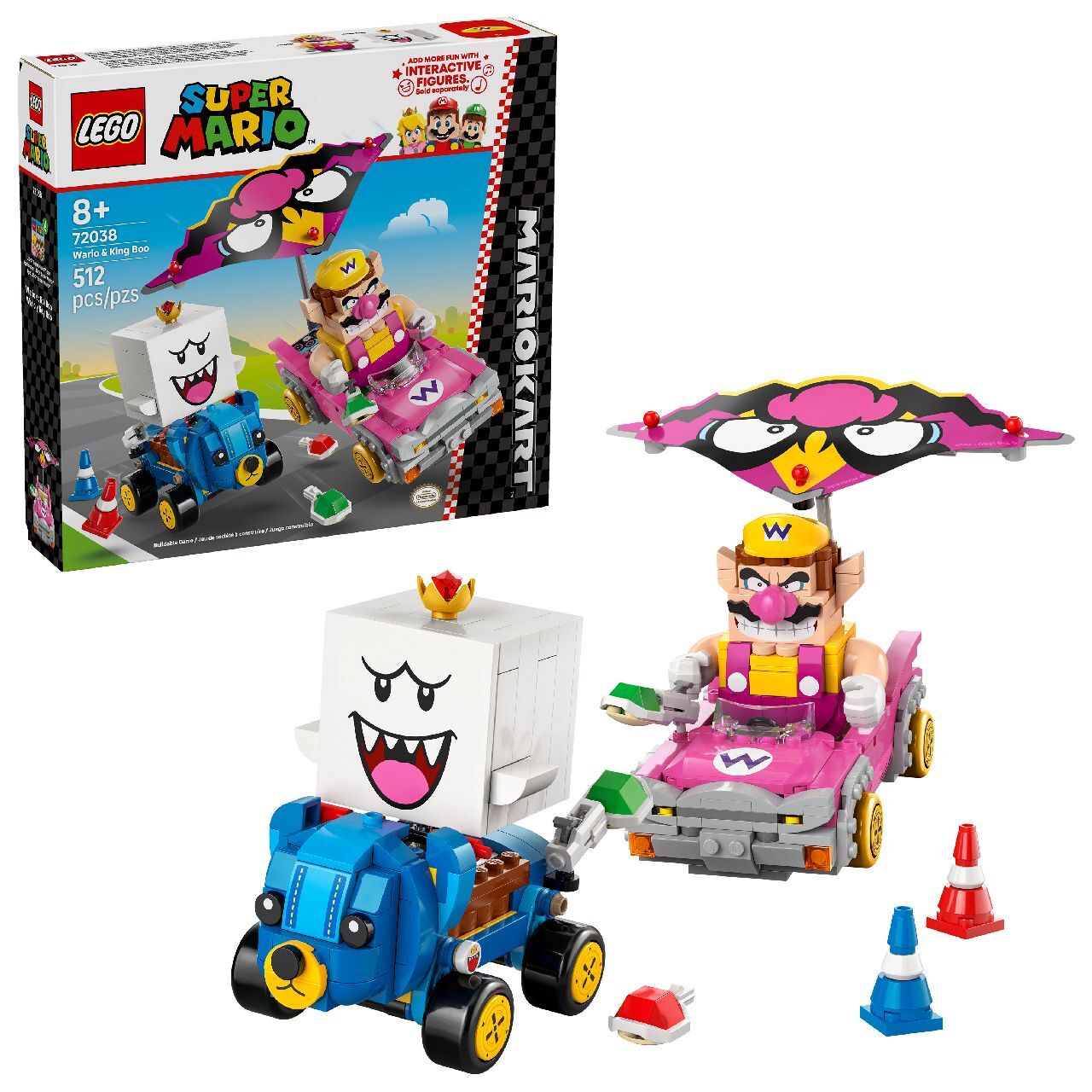 LEGO® Mario Kart™ – Wario & King Boo