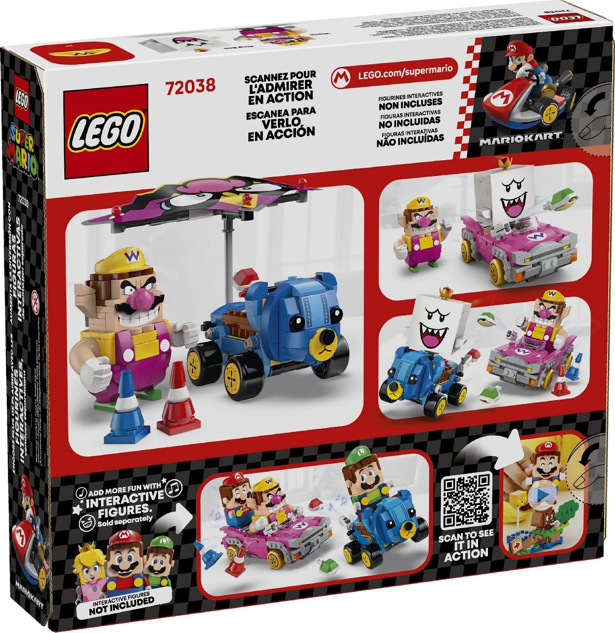 LEGO® Mario Kart™ – Wario & King Boo