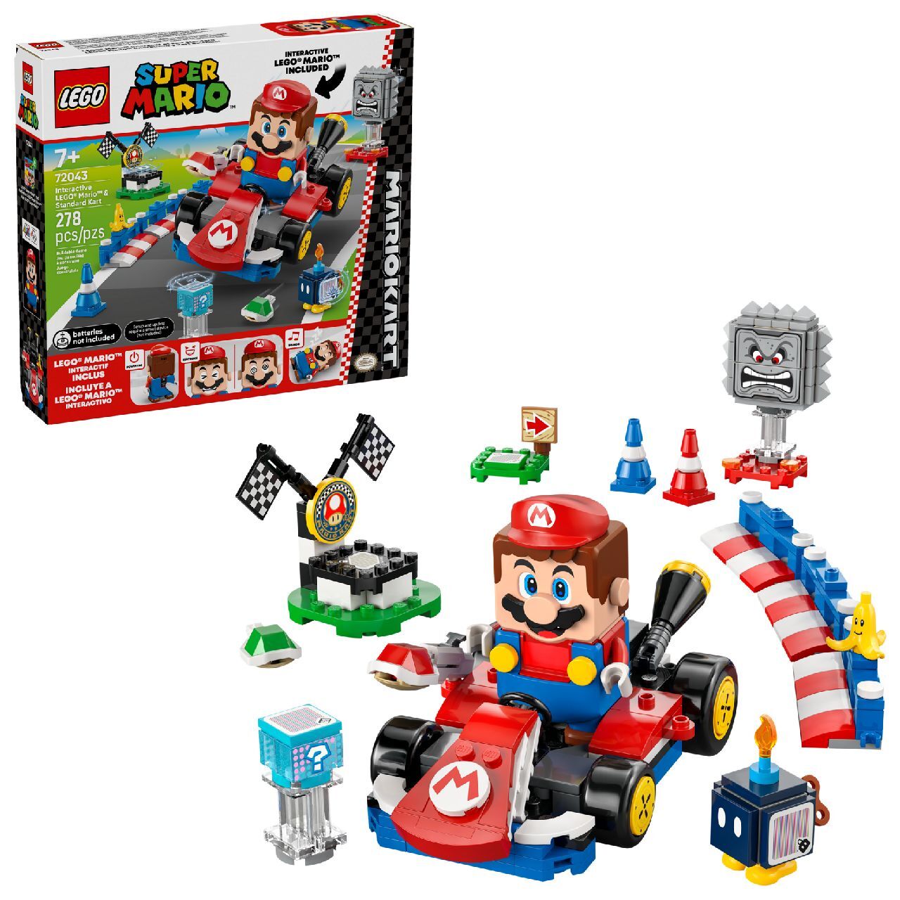 LEGO® Mario Kart™ – Interactive LEGO® Mario™ & Standard Kart