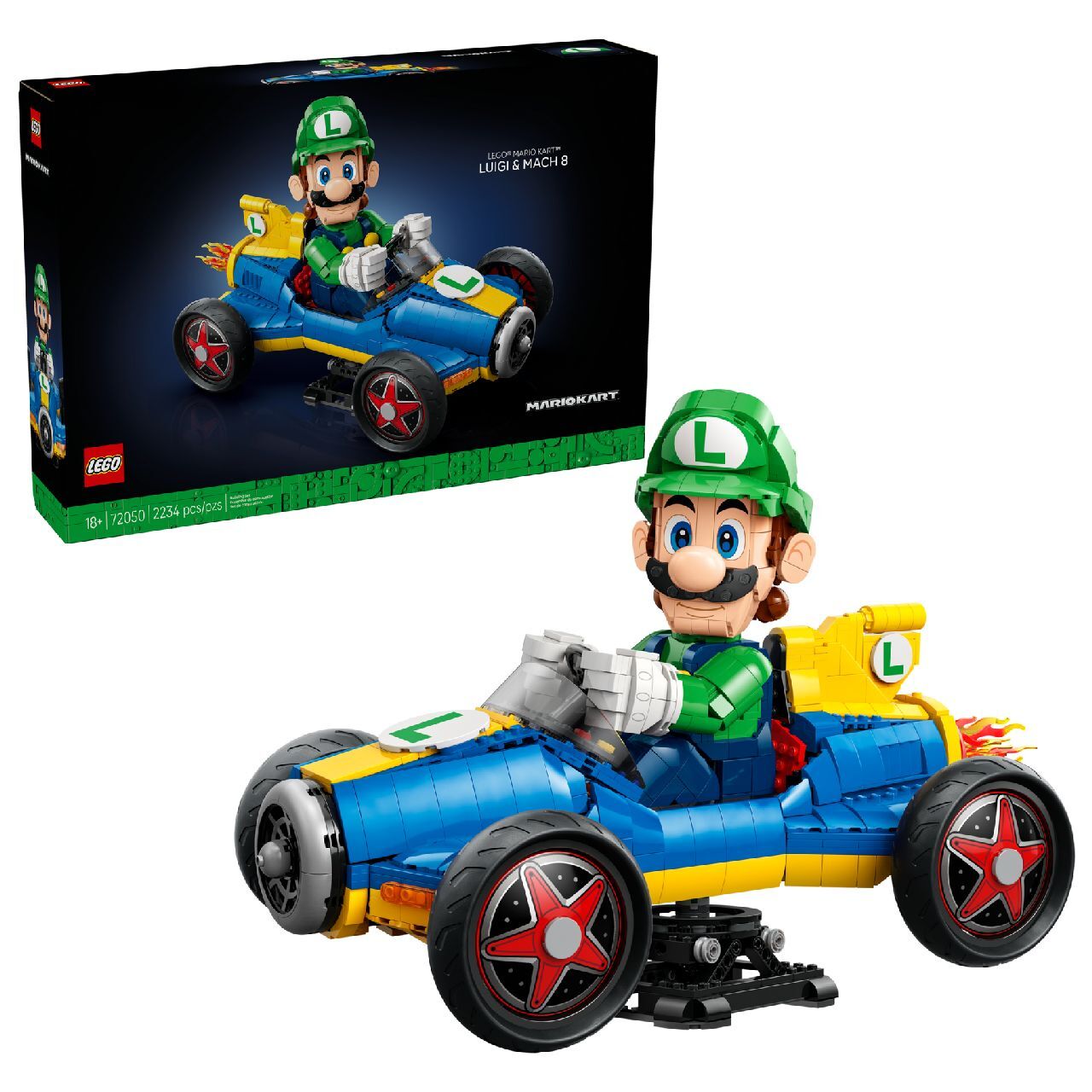 LEGO® Mario Kart™ – Luigi & Mach 8