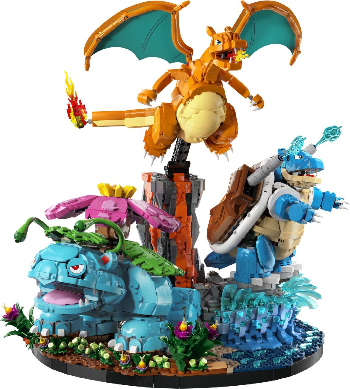 LEGO® Venusaur, Charizard and Blastoise