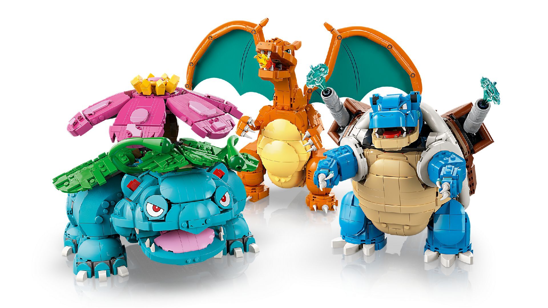 LEGO® Venusaur, Charizard and Blastoise