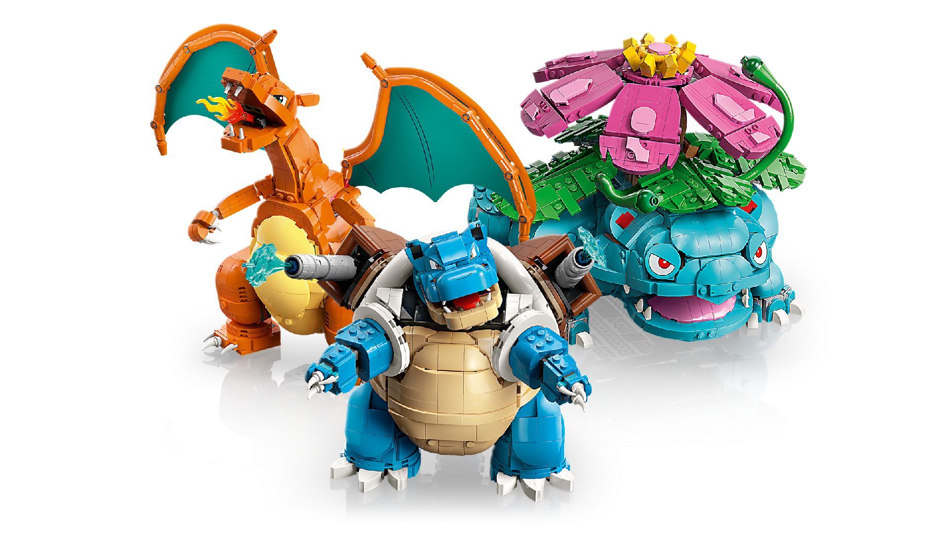 LEGO® Venusaur, Charizard and Blastoise