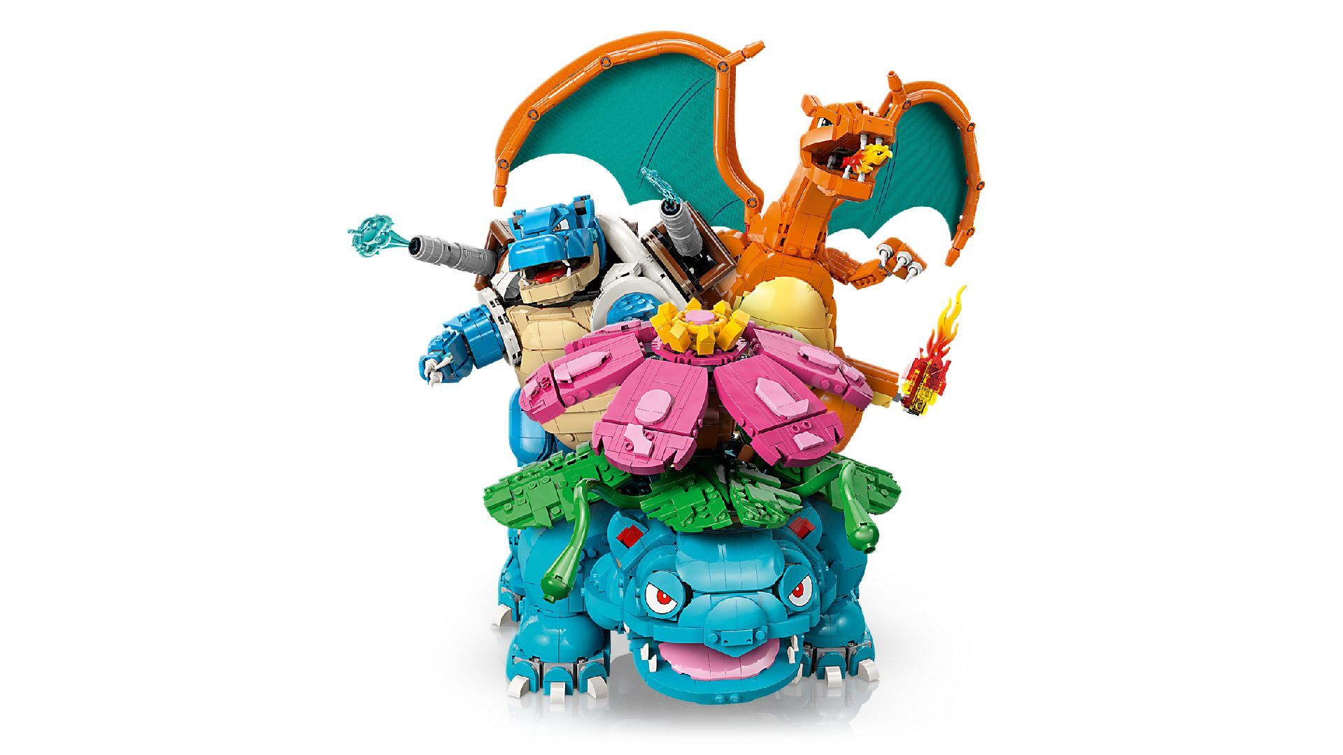 LEGO® Venusaur, Charizard and Blastoise