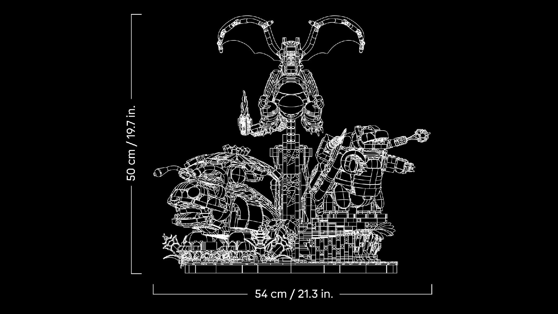 LEGO® Venusaur, Charizard and Blastoise