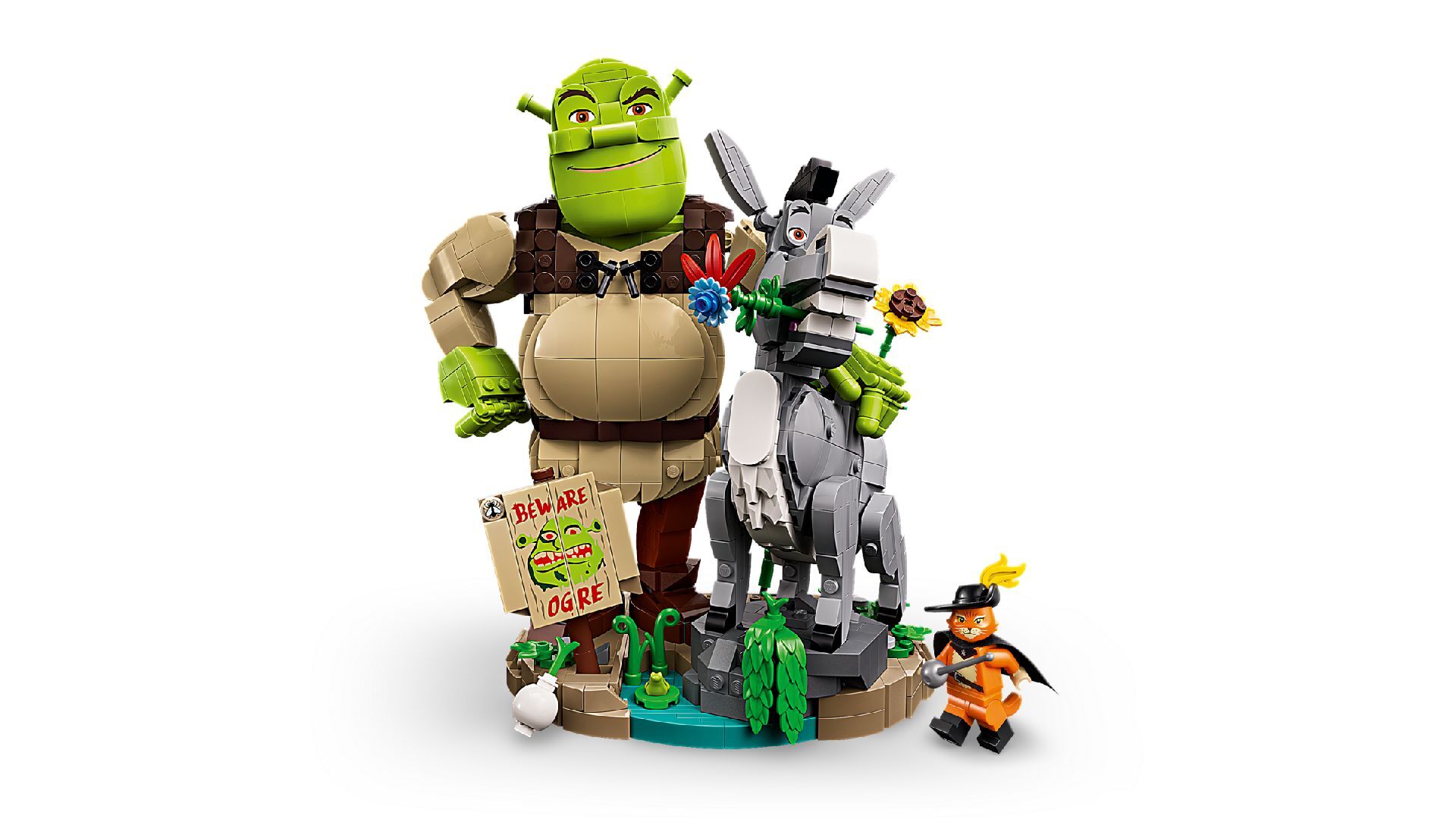 LEGO® Shrek, Donkey & Puss in Boots